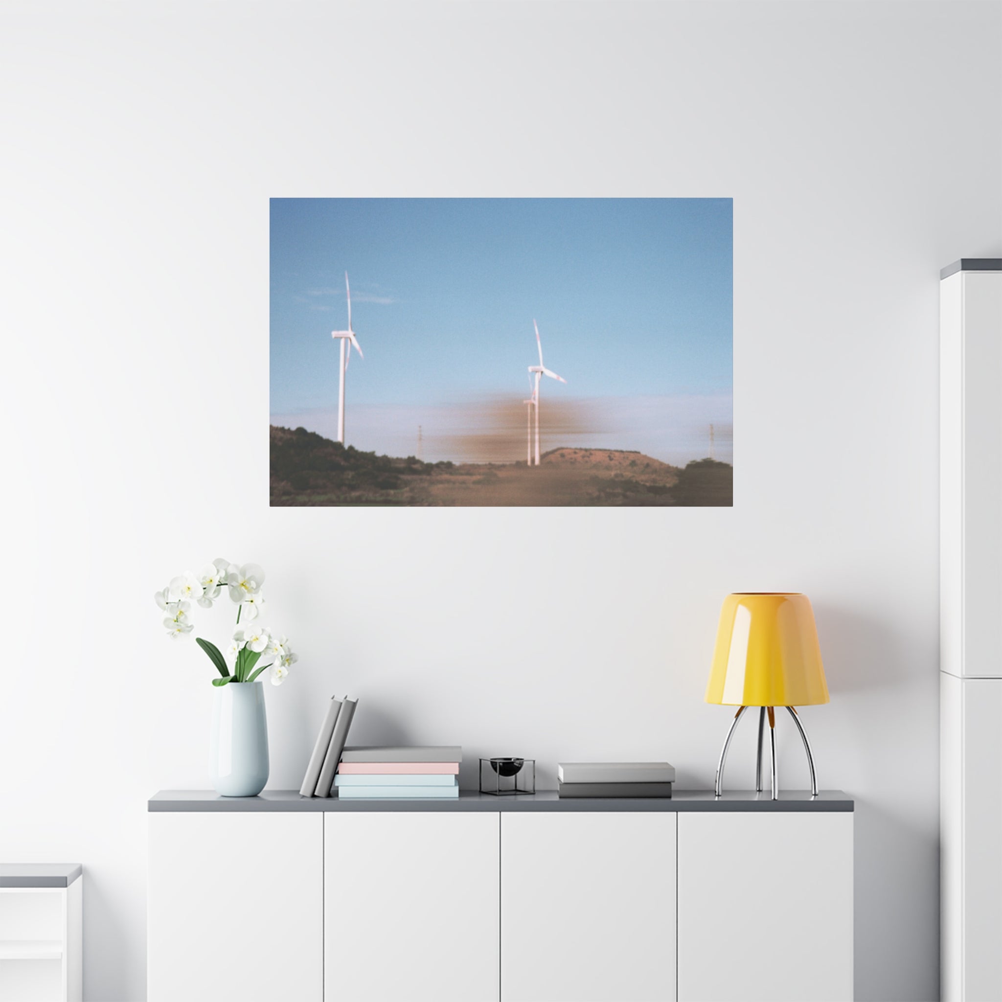 Jeju Winter Silver Grass Canvas Print