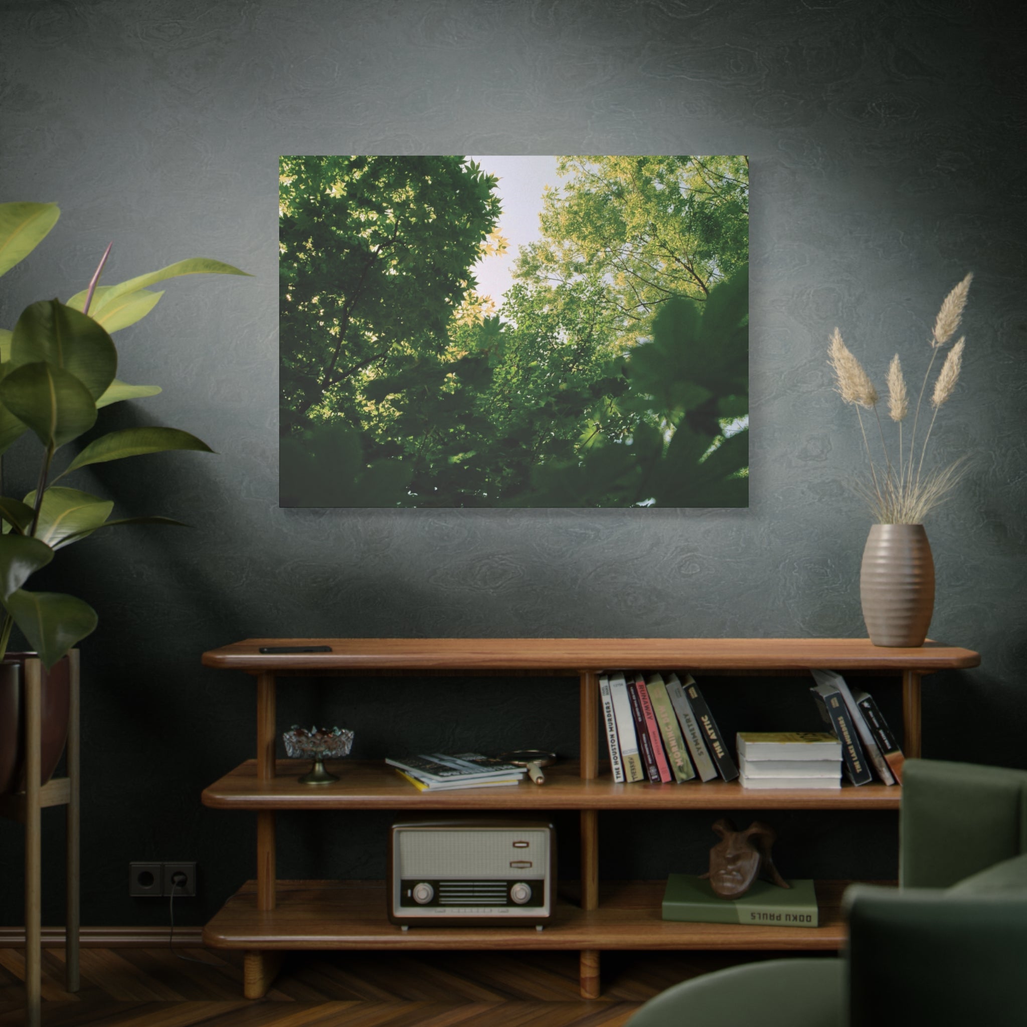 May Maple Leaves Canvas Print