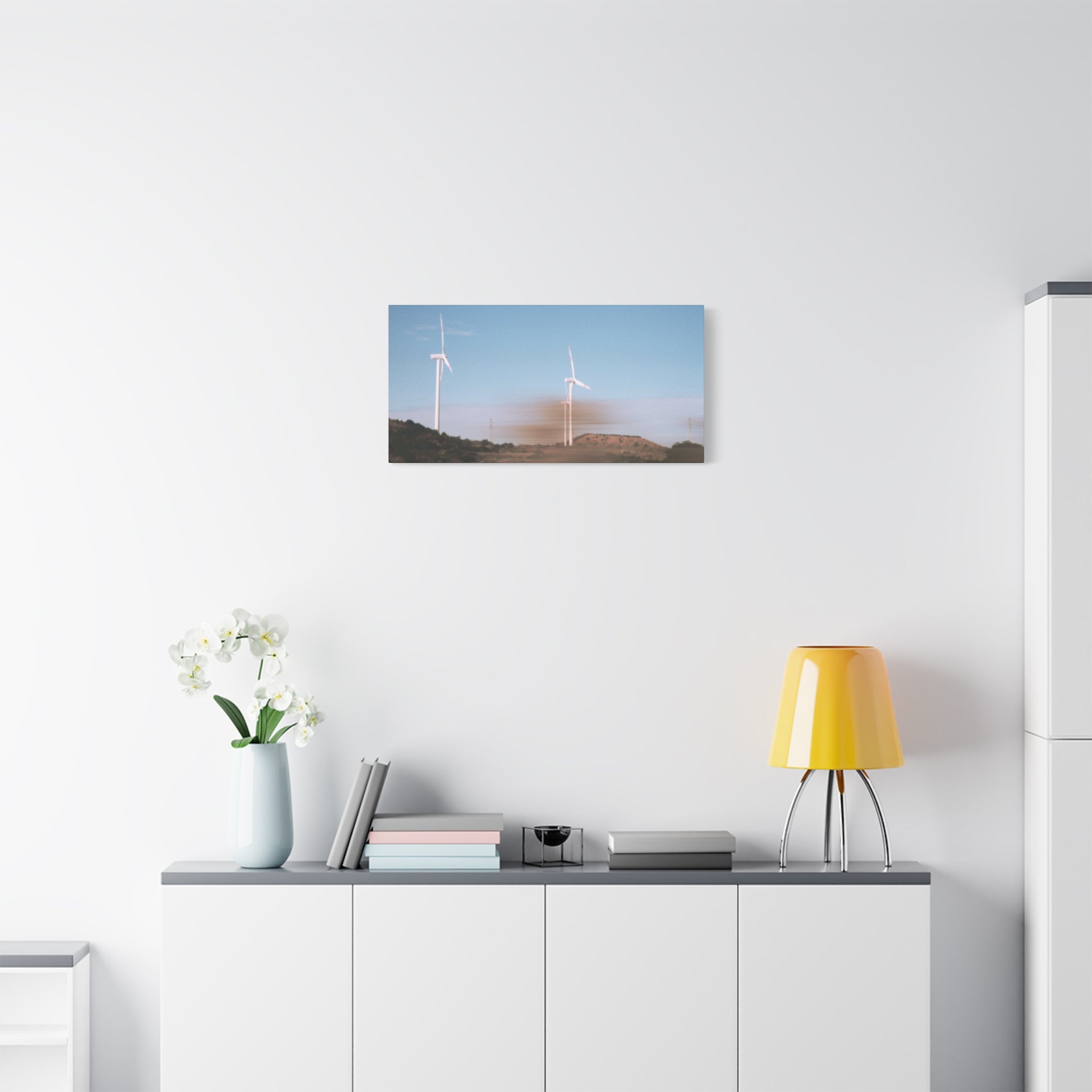 Jeju Winter Silver Grass Canvas Print