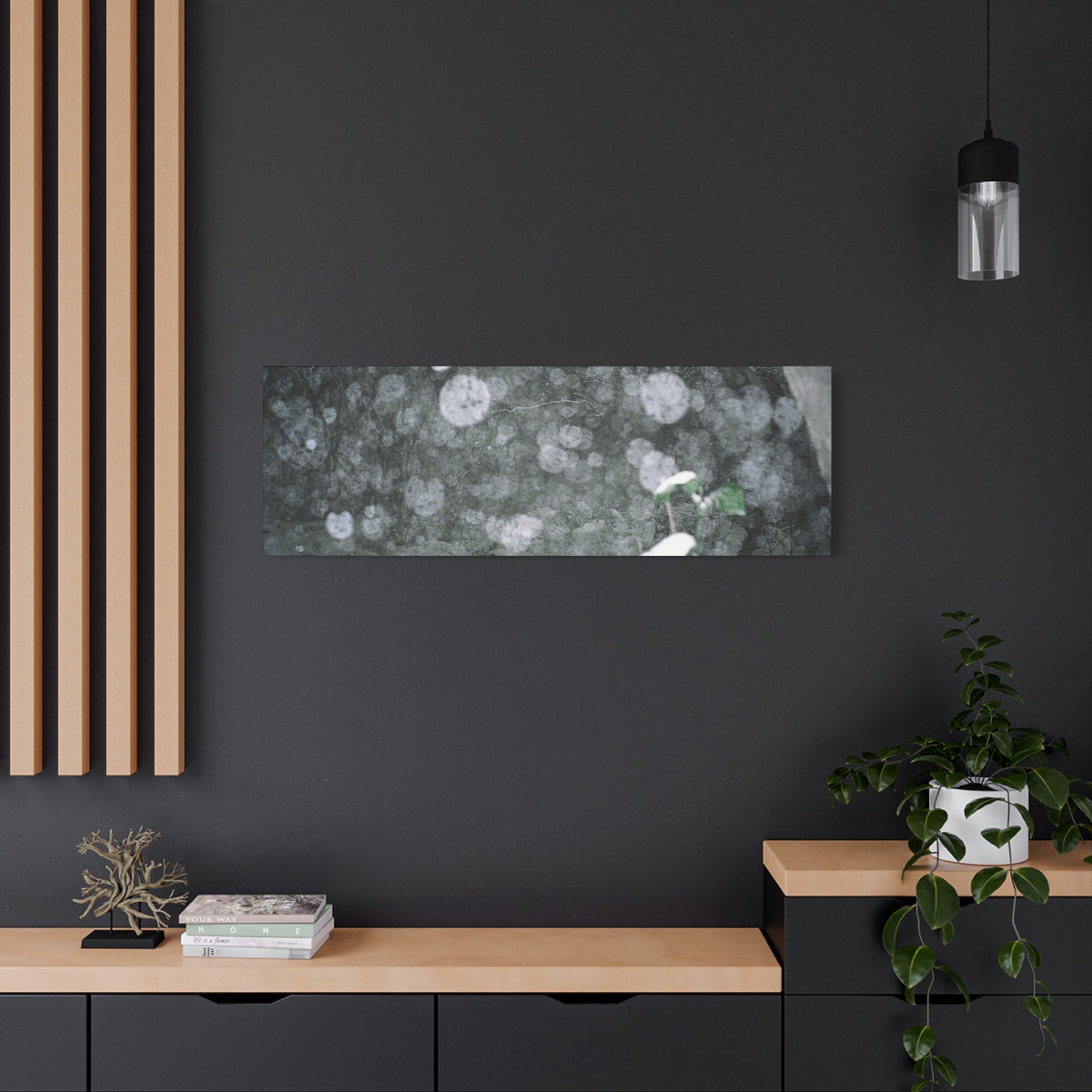Jeju Snowy Gotjawal Forest Canvas Print
