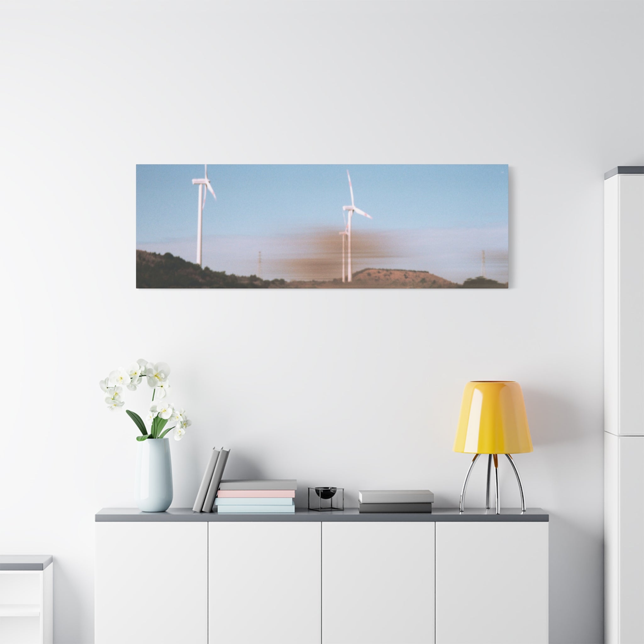 Jeju Winter Silver Grass Canvas Print