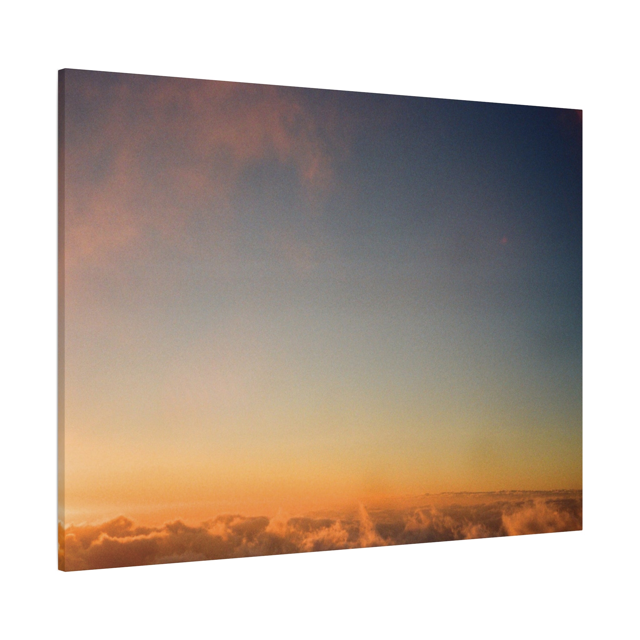 Jeju Hallasan New Year Sunrise Canvas Print