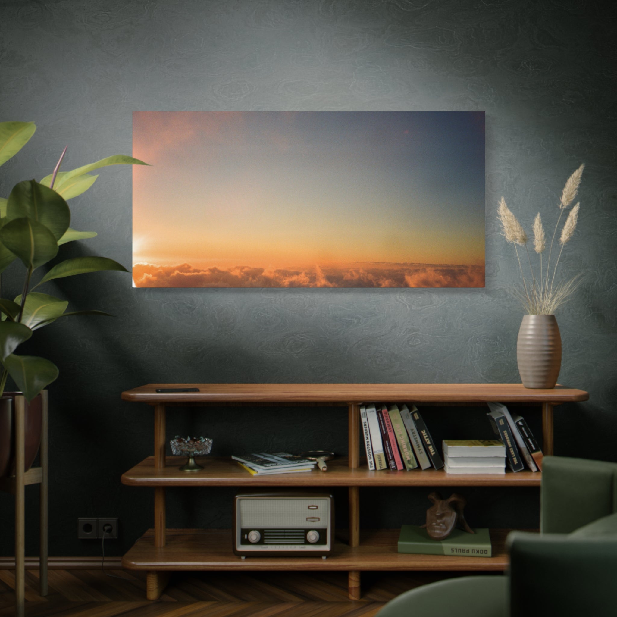 Jeju Hallasan New Year Sunrise Canvas Print