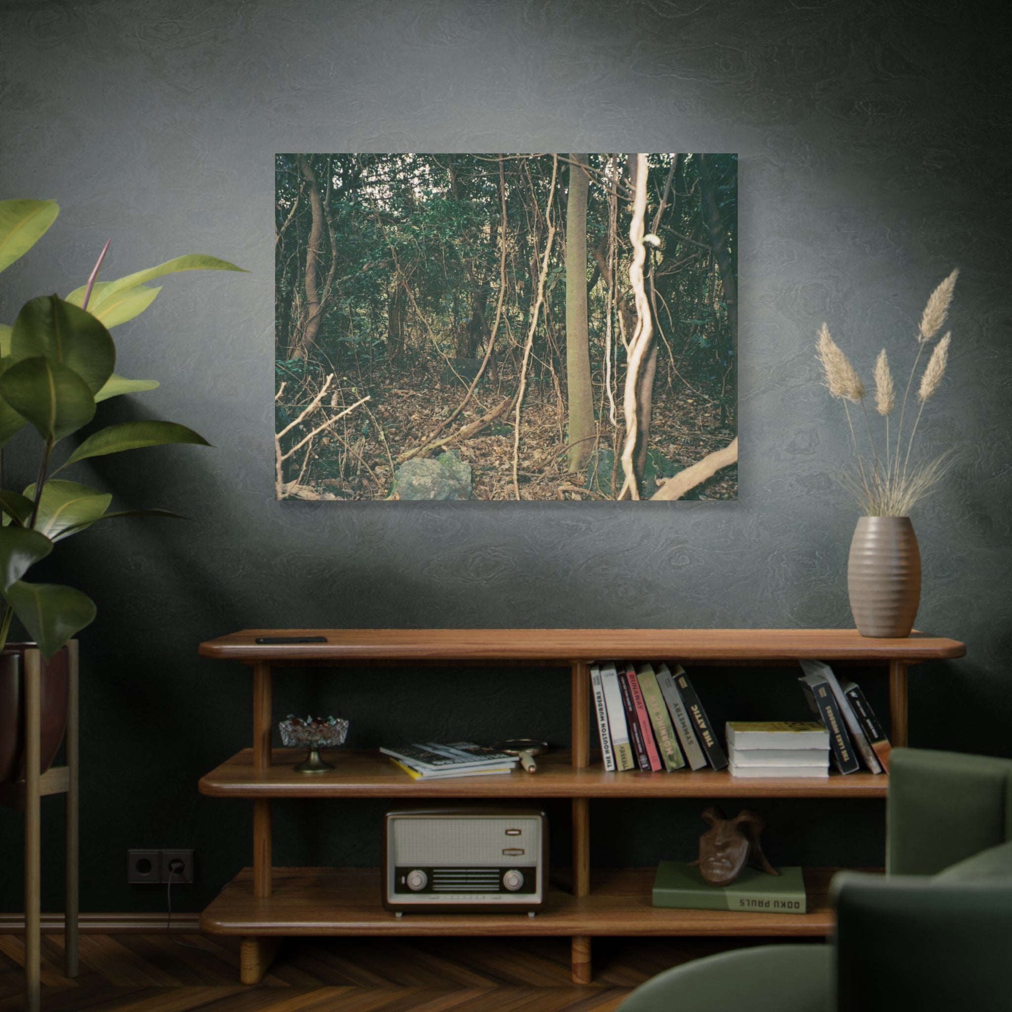 Jeju Gotjawal Forest Canvas Print