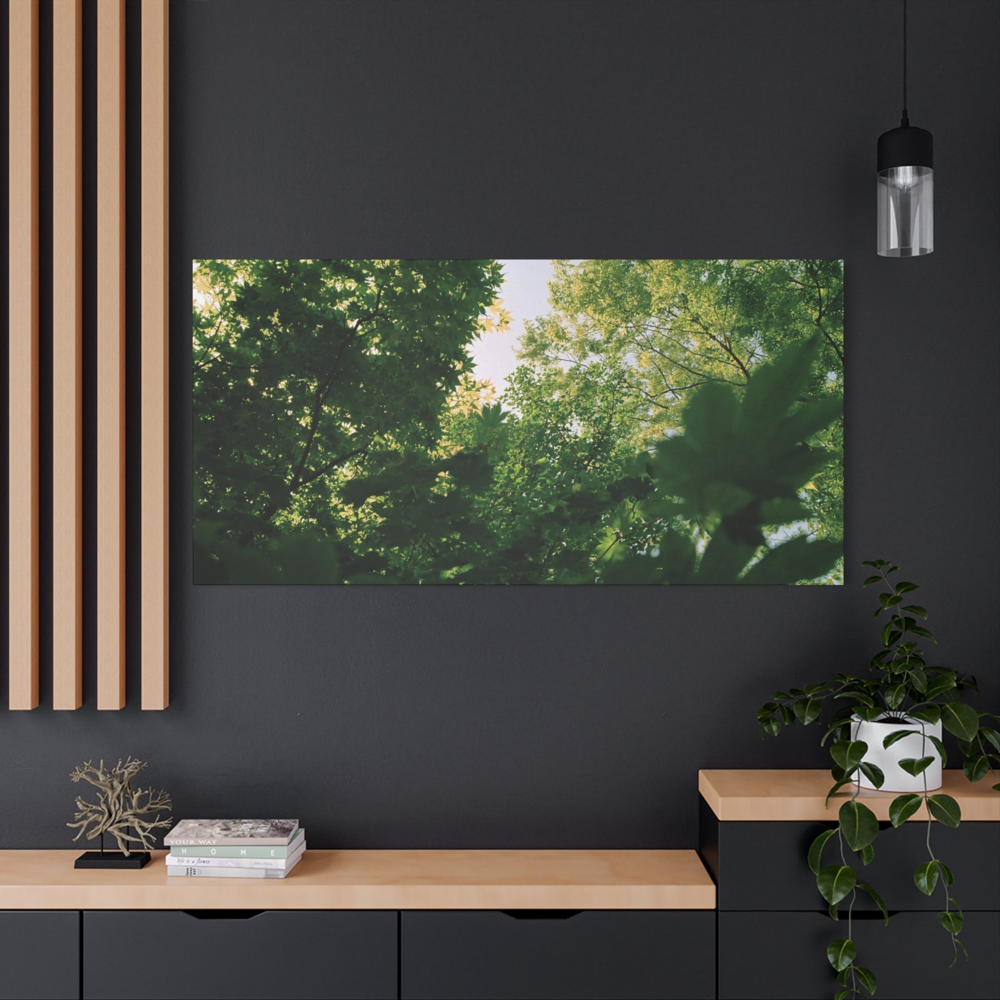 May Maple Leaves Canvas Print