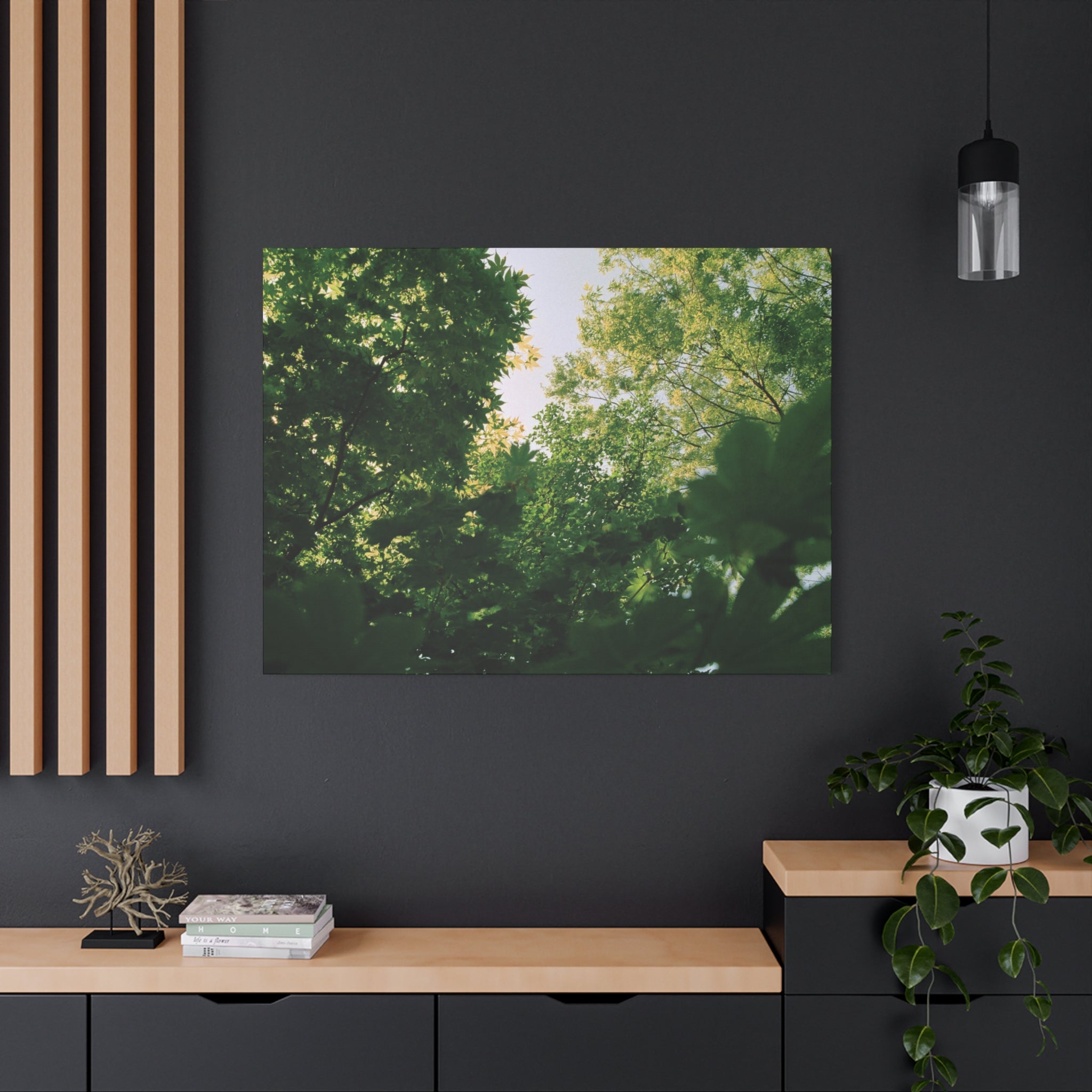May Maple Leaves Canvas Print
