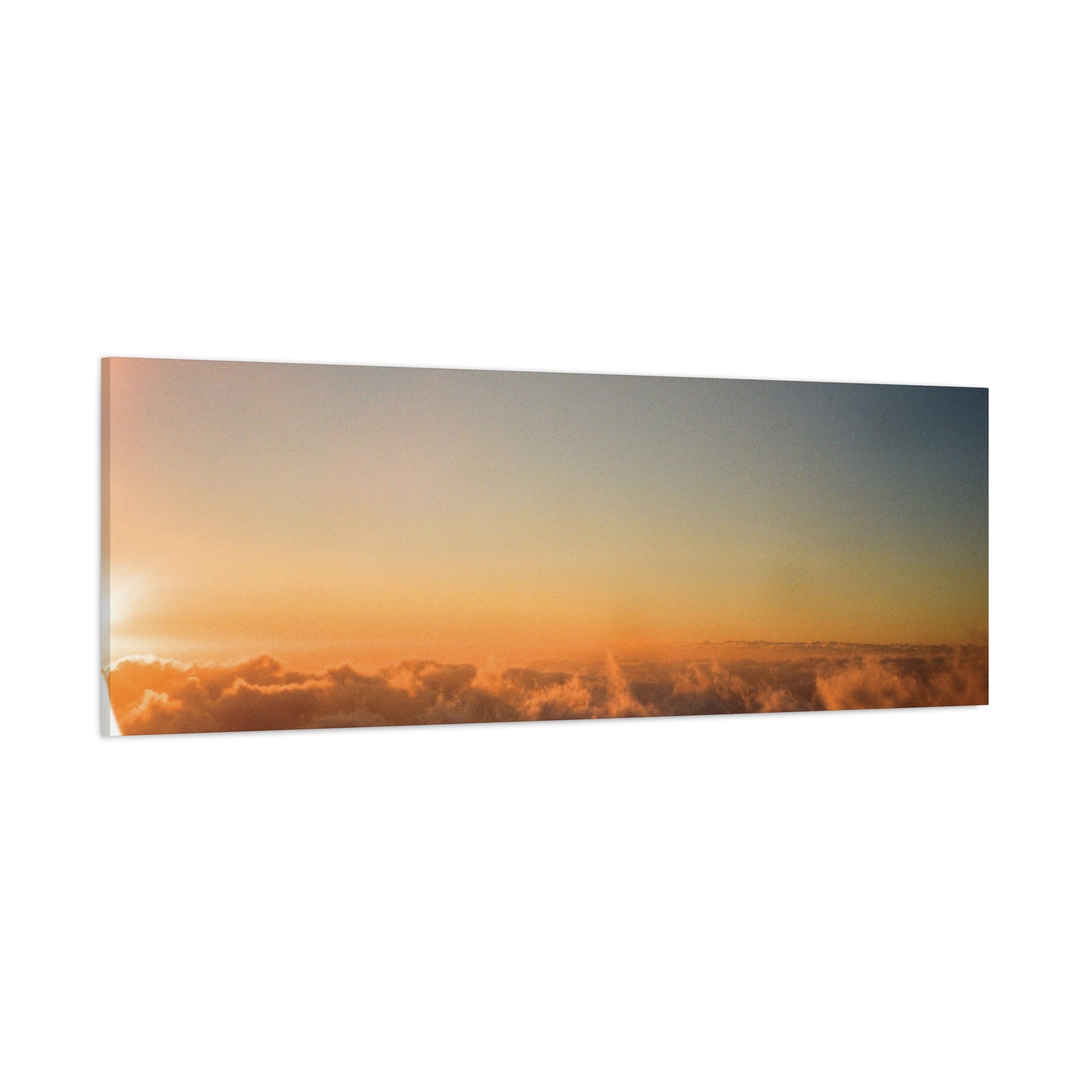 Jeju Hallasan New Year Sunrise Canvas Print