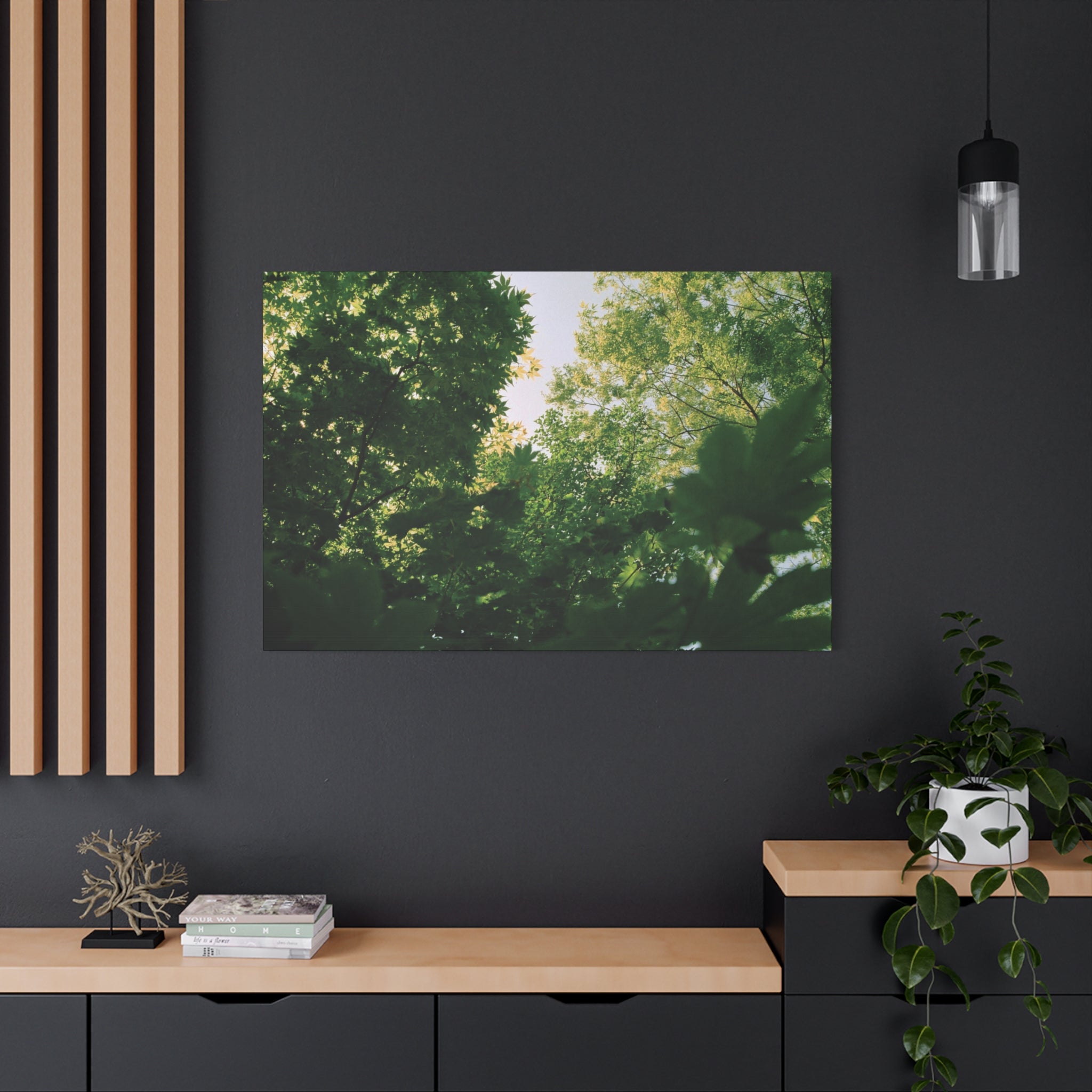 May Maple Leaves Canvas Print