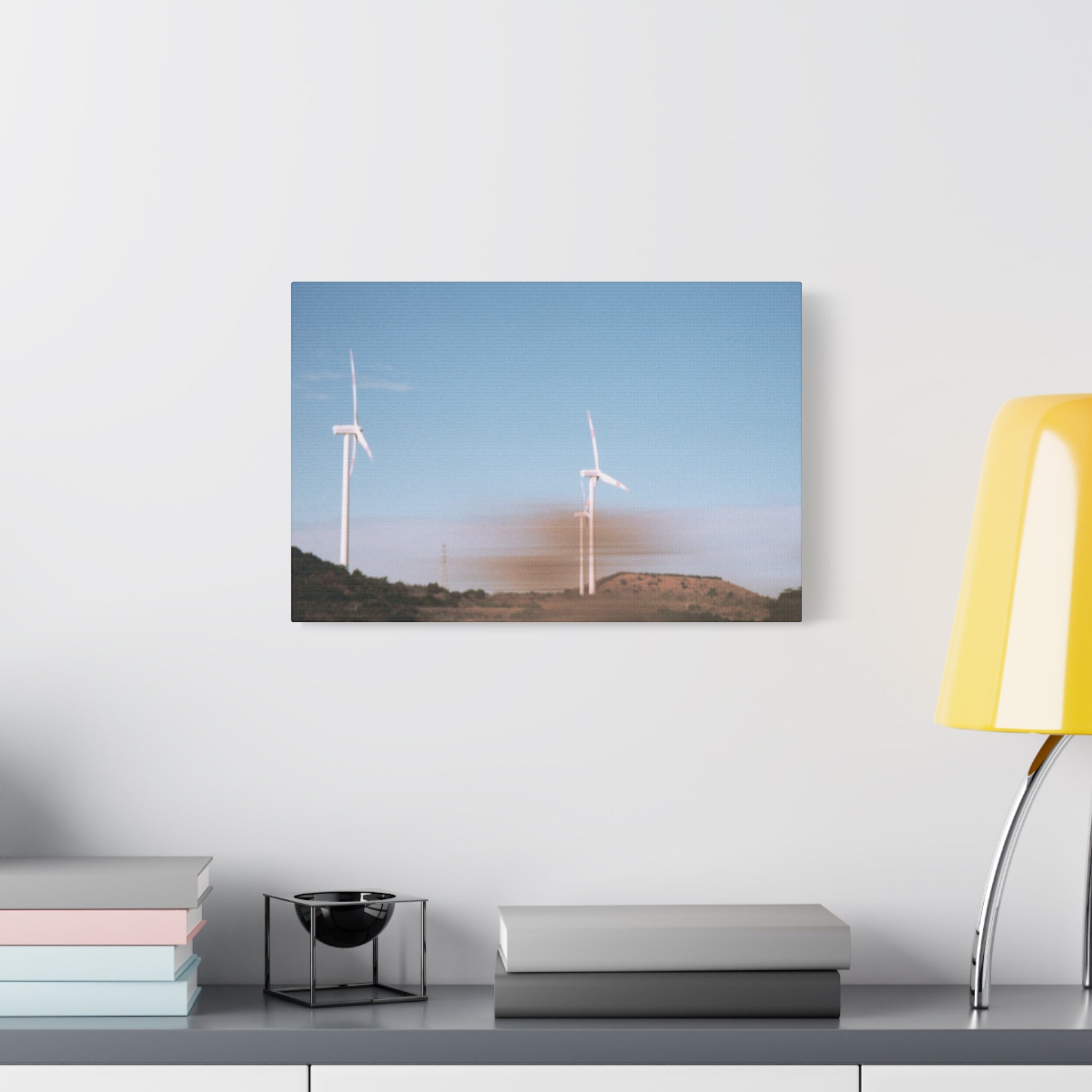 Jeju Winter Silver Grass Canvas Print