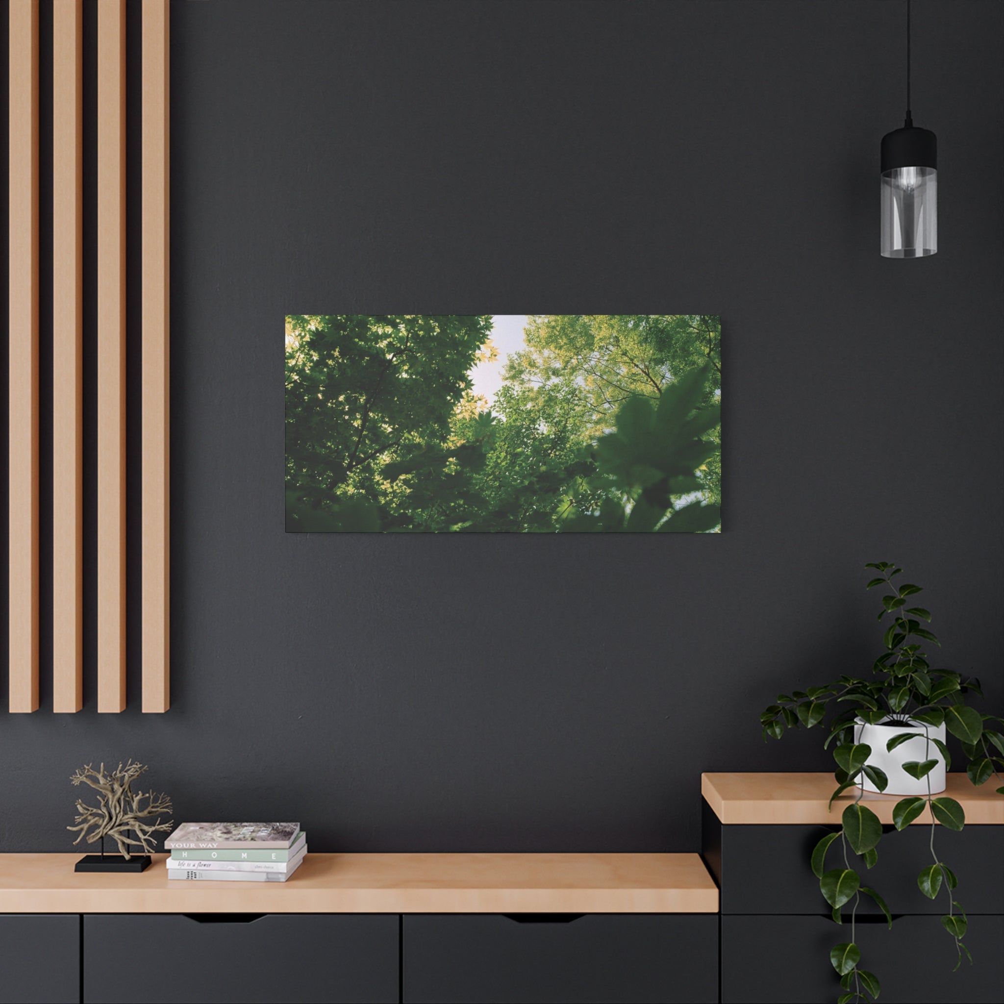 May Maple Leaves Canvas Print