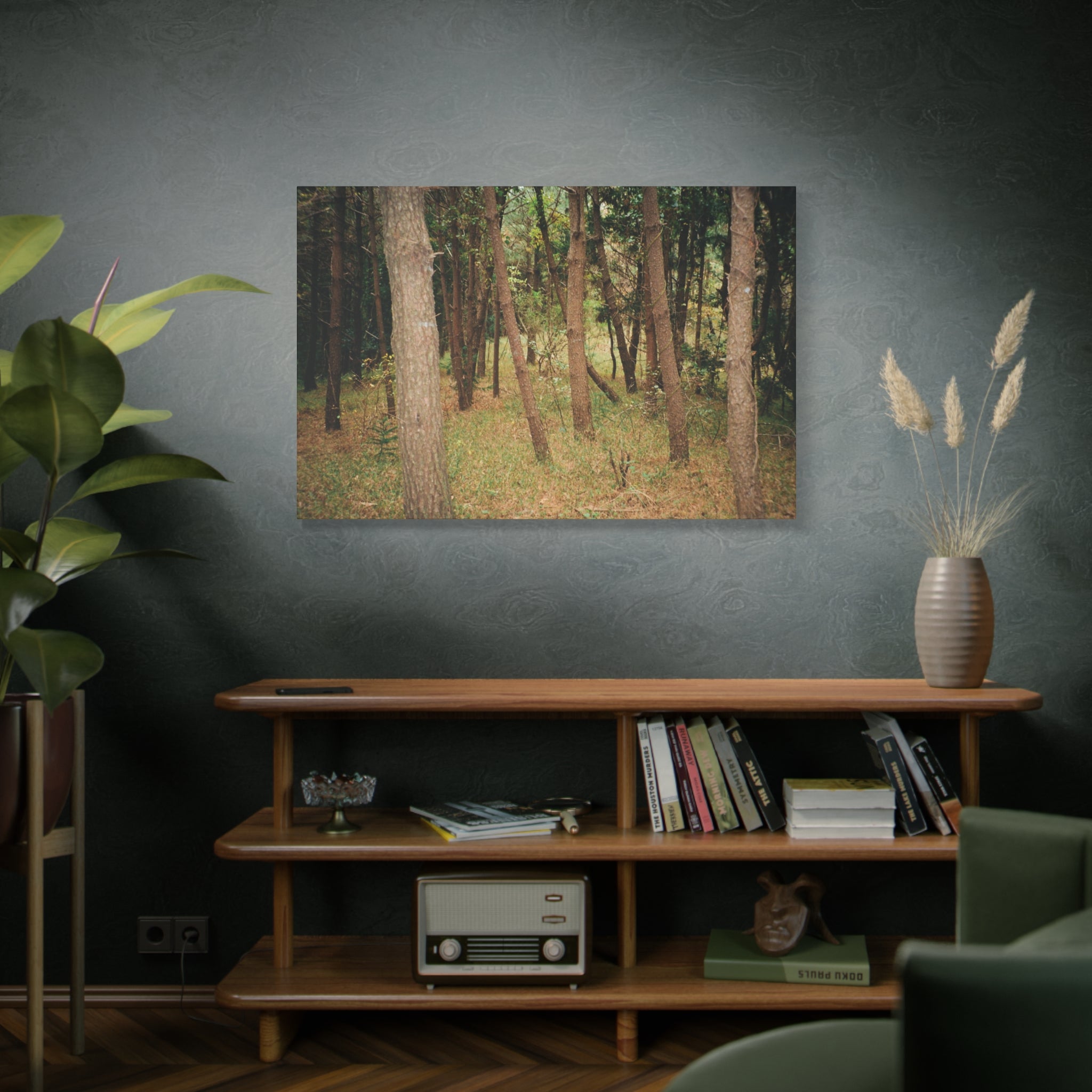 Jeju Gungdae Oreum Forest Canvas Print