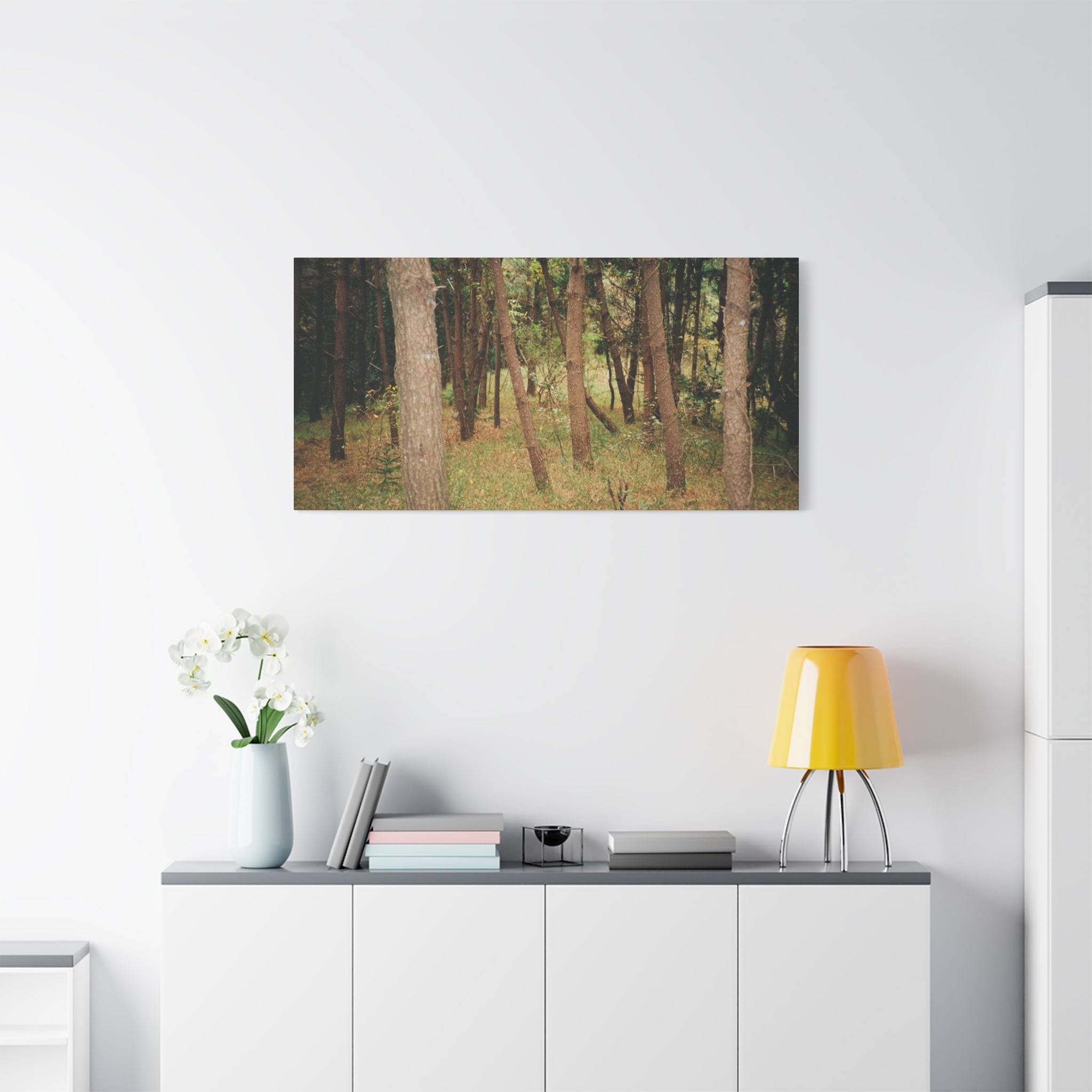 Jeju Gungdae Oreum Forest Canvas Print
