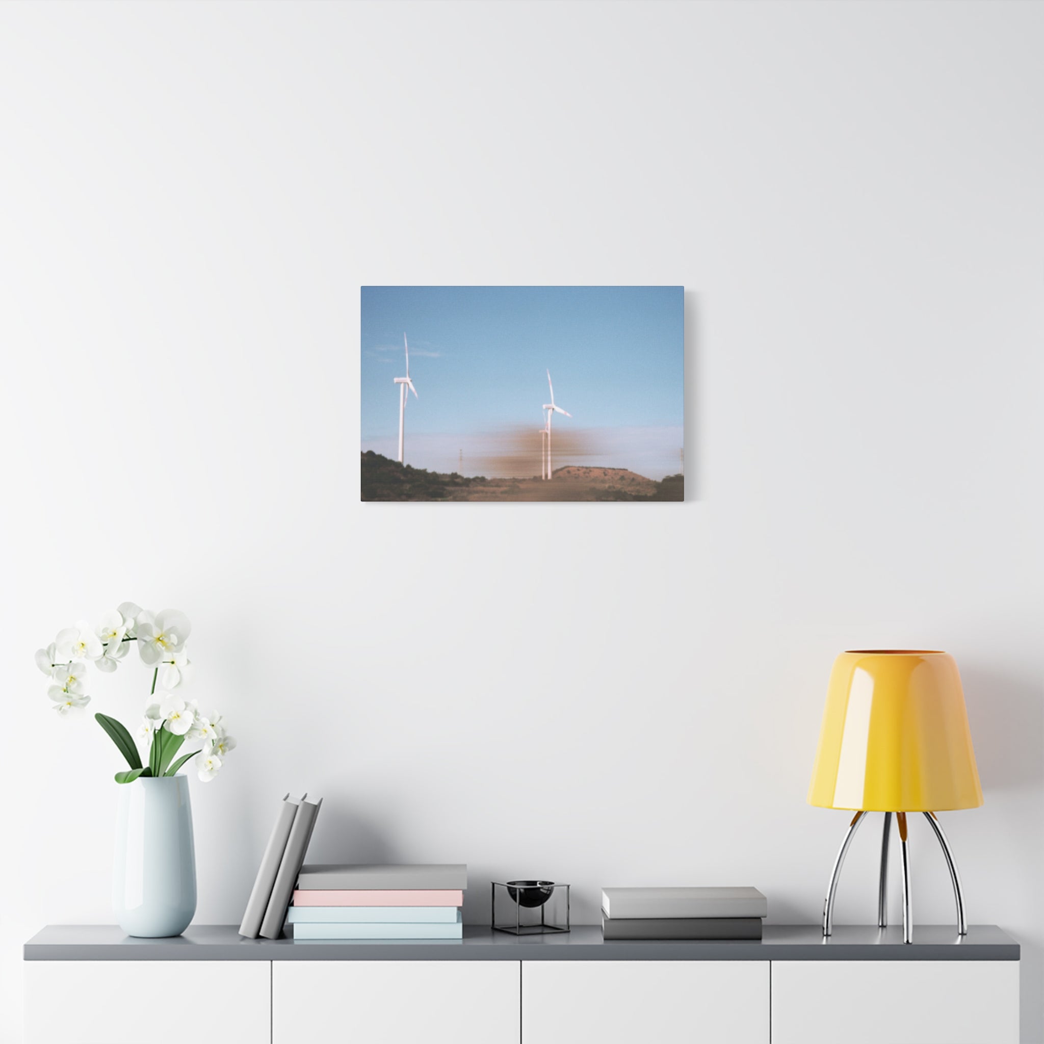 Jeju Winter Silver Grass Canvas Print