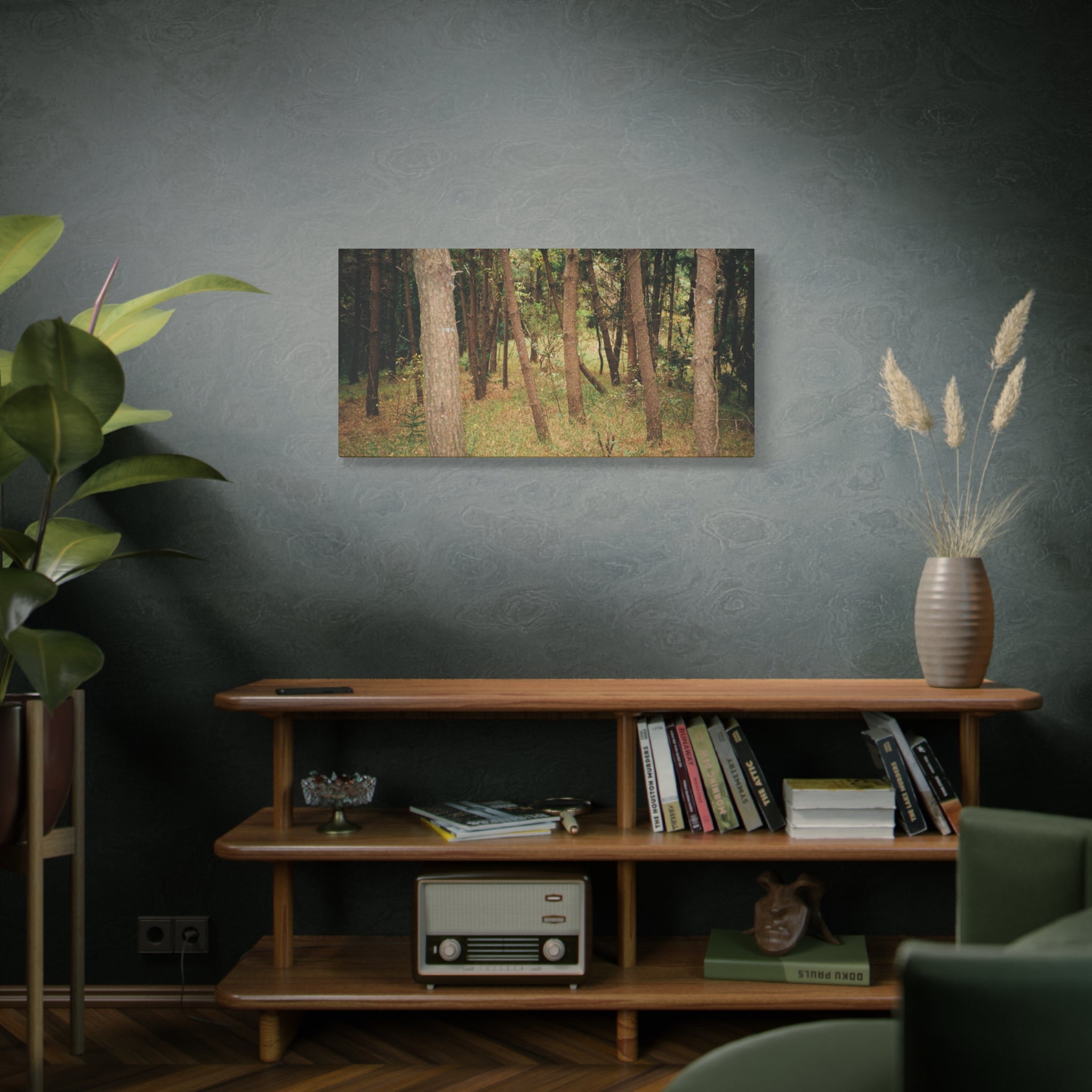 Jeju Gungdae Oreum Forest Canvas Print