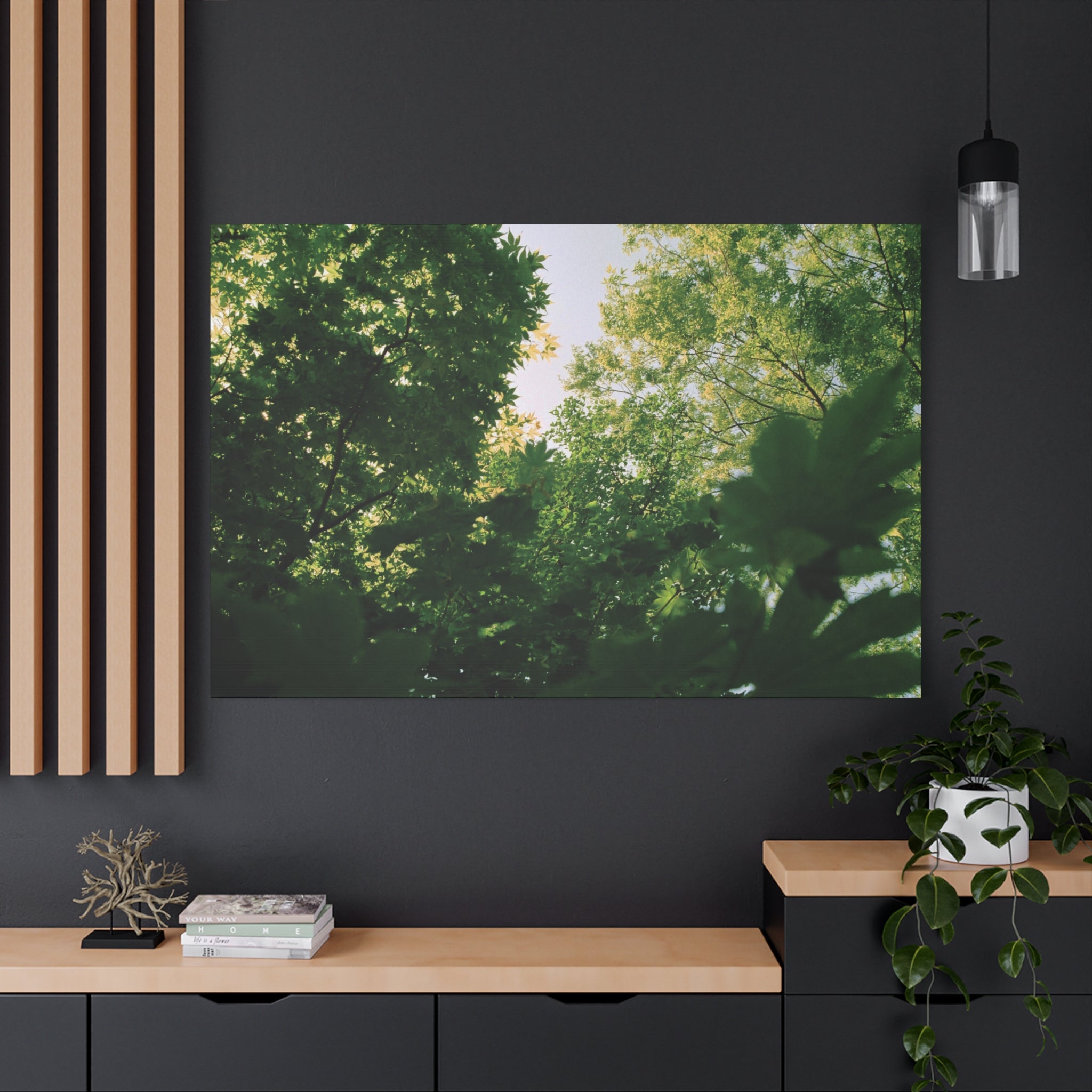 May Maple Leaves Canvas Print