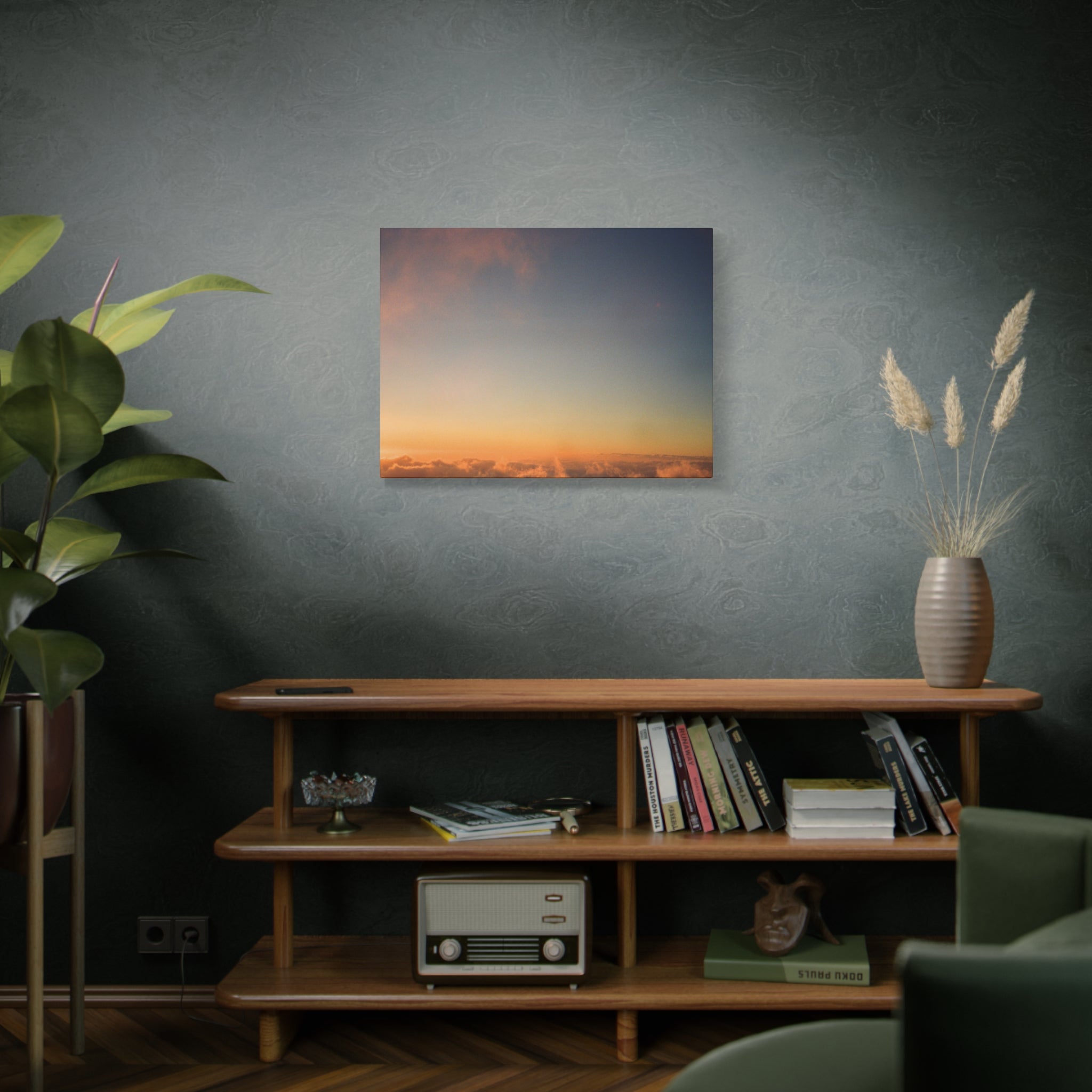 Jeju Hallasan New Year Sunrise Canvas Print