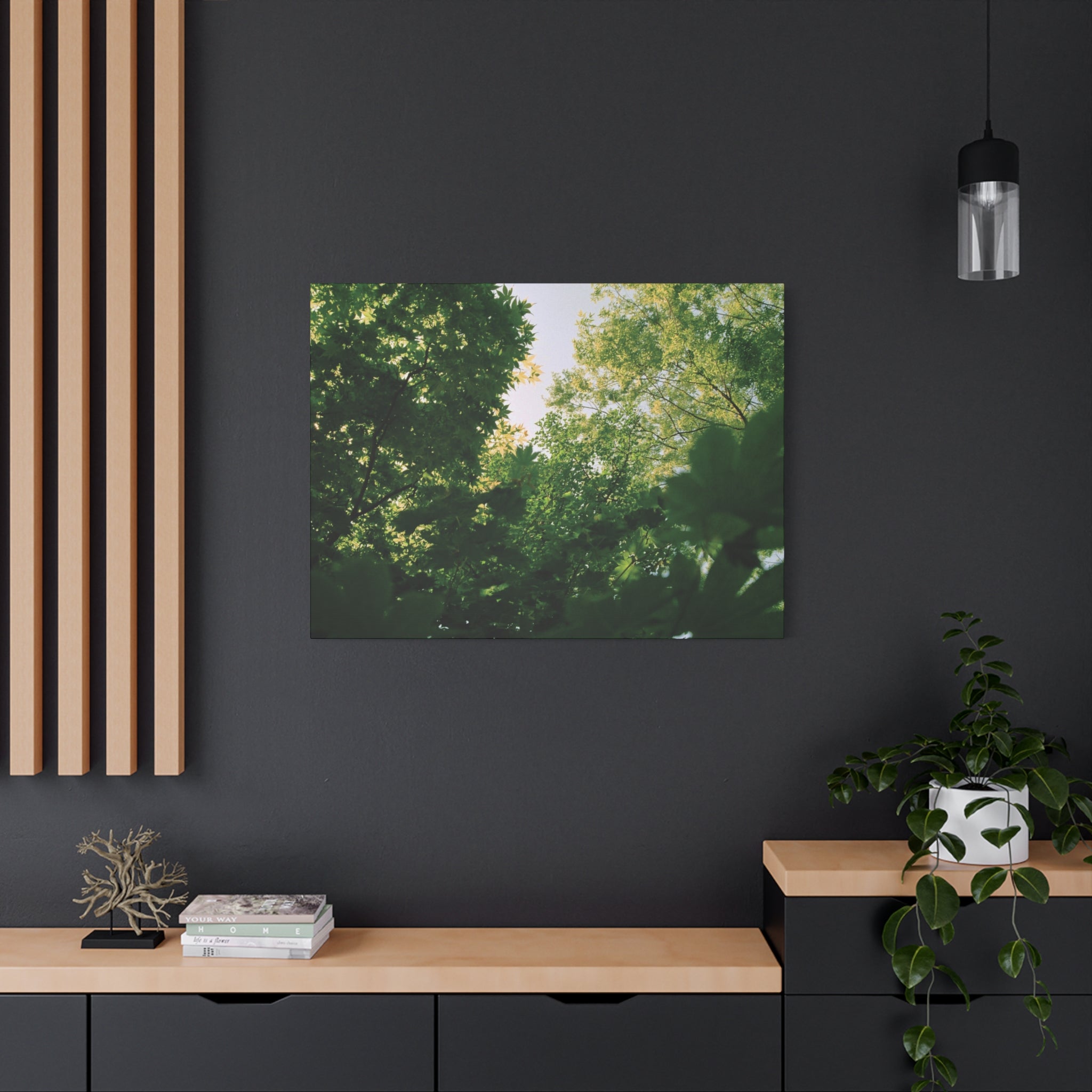 May Maple Leaves Canvas Print