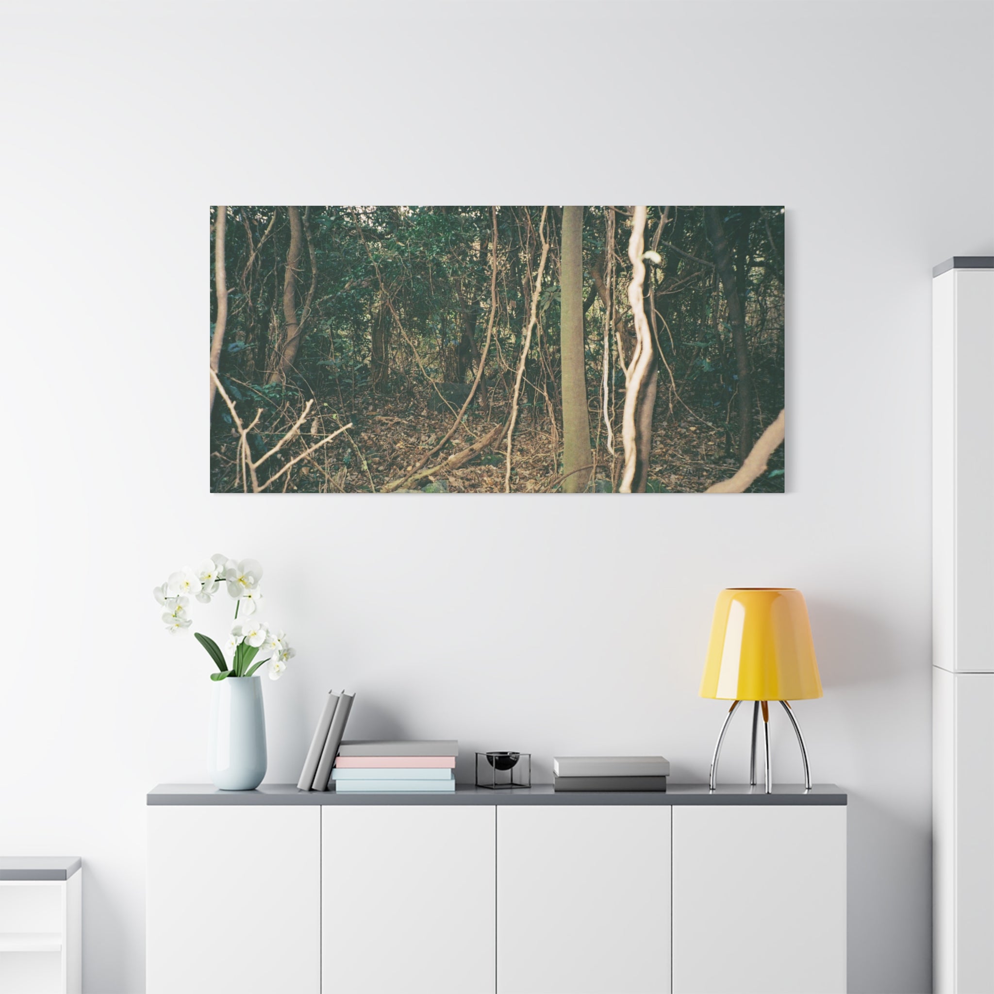 Jeju Gotjawal Forest Canvas Print