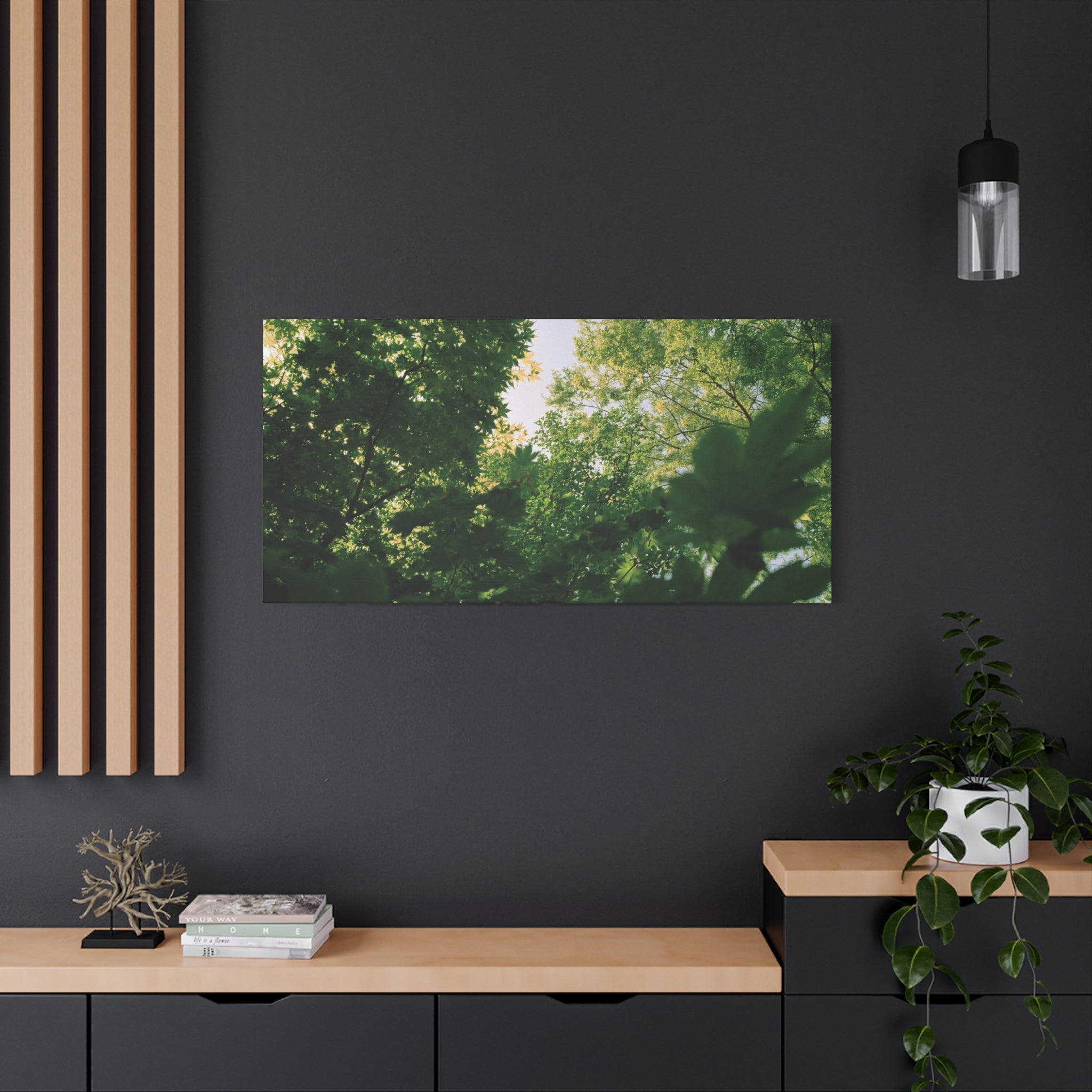 May Maple Leaves Canvas Print