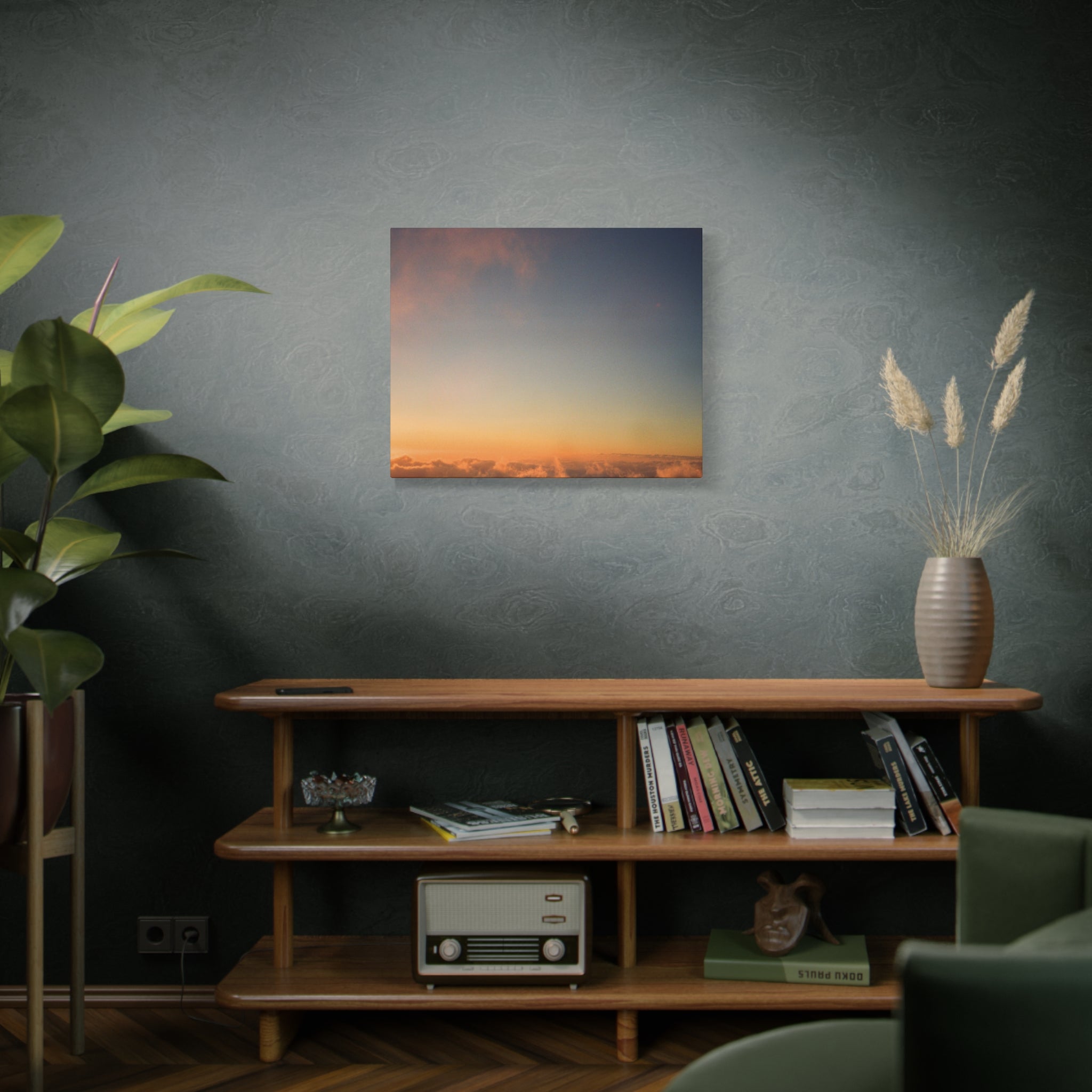 Jeju Hallasan New Year Sunrise Canvas Print