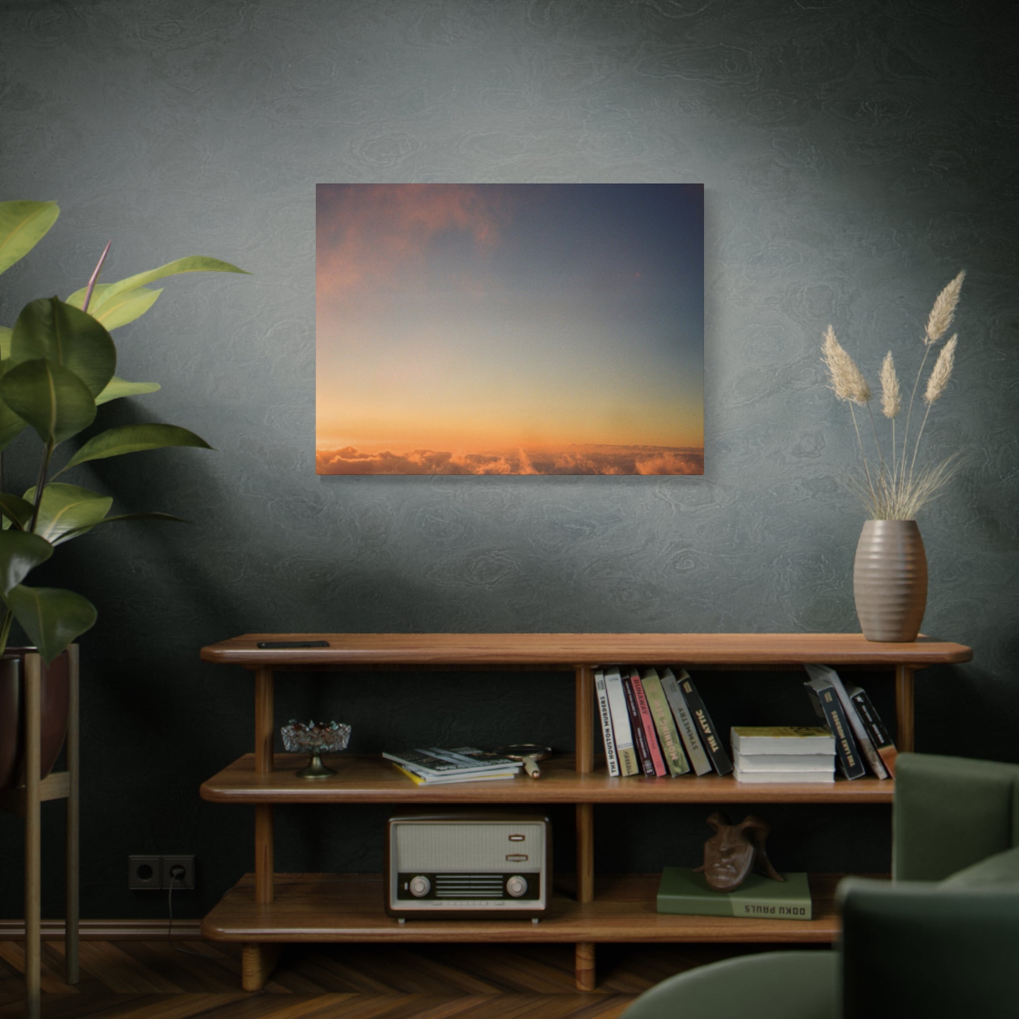 Jeju Hallasan New Year Sunrise Canvas Print