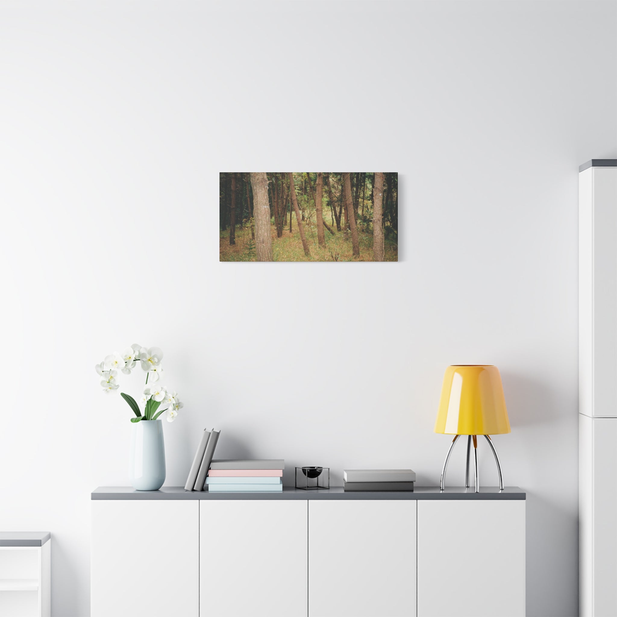 Jeju Gungdae Oreum Forest Canvas Print