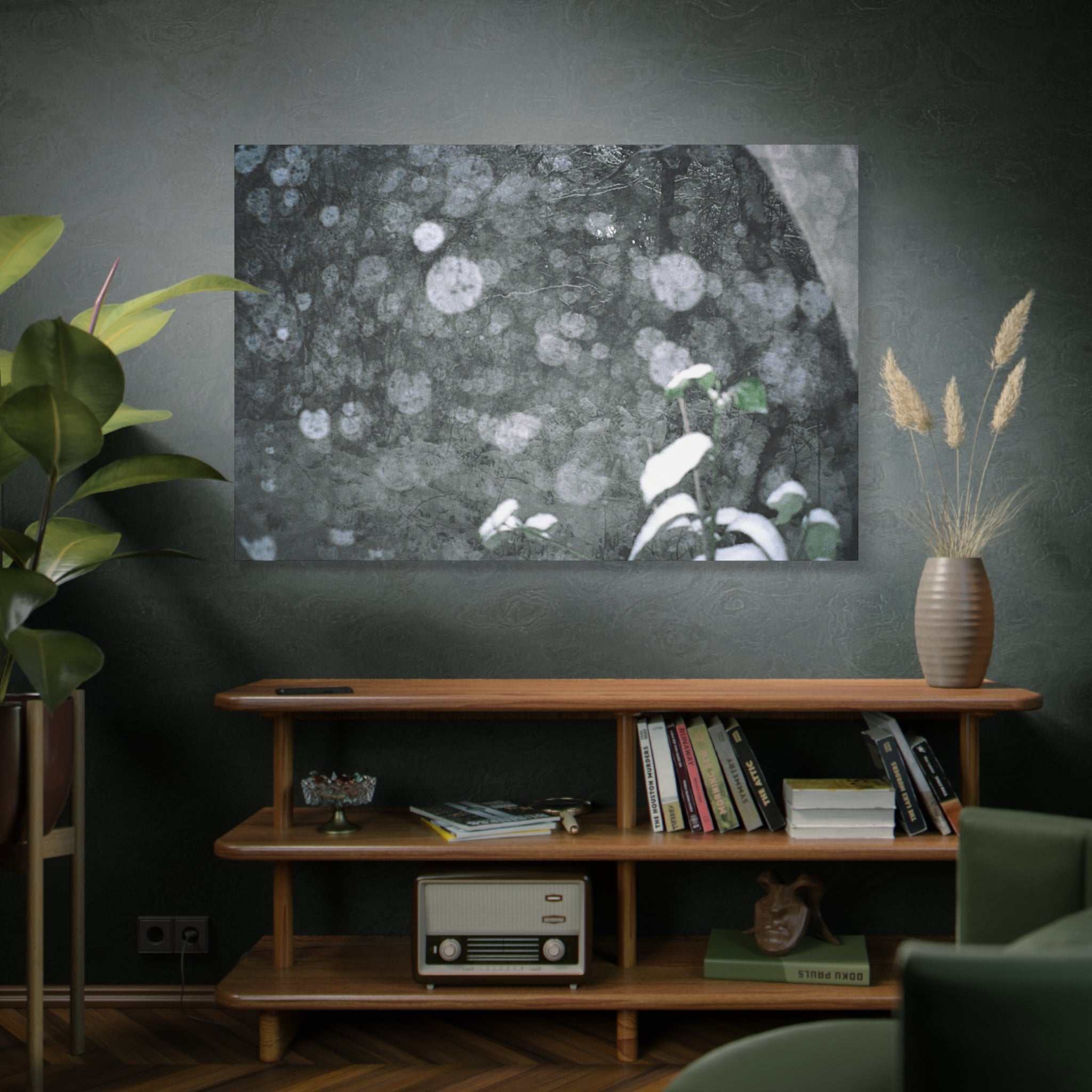 Jeju Snowy Gotjawal Forest Canvas Print