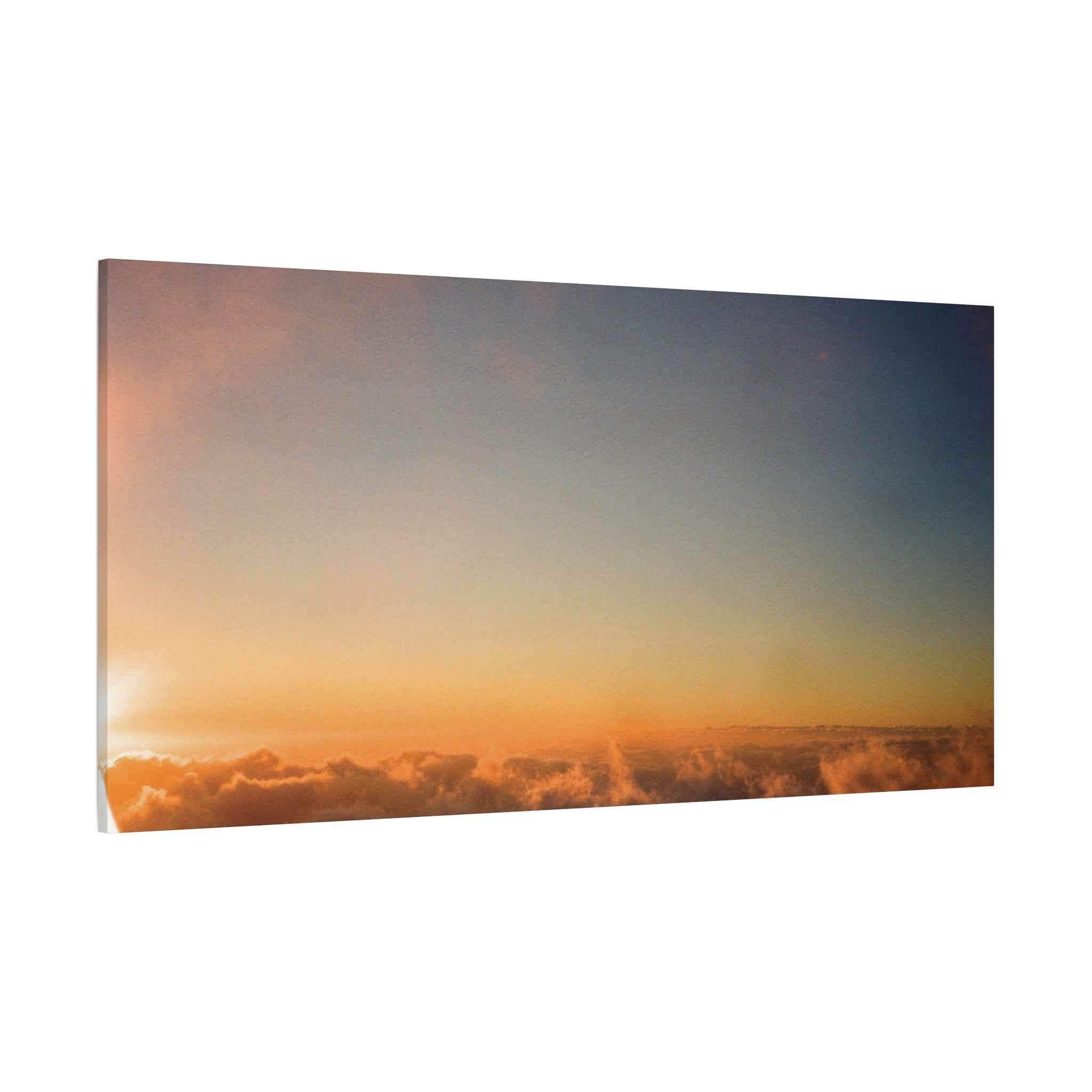 Jeju Hallasan New Year Sunrise Canvas Print