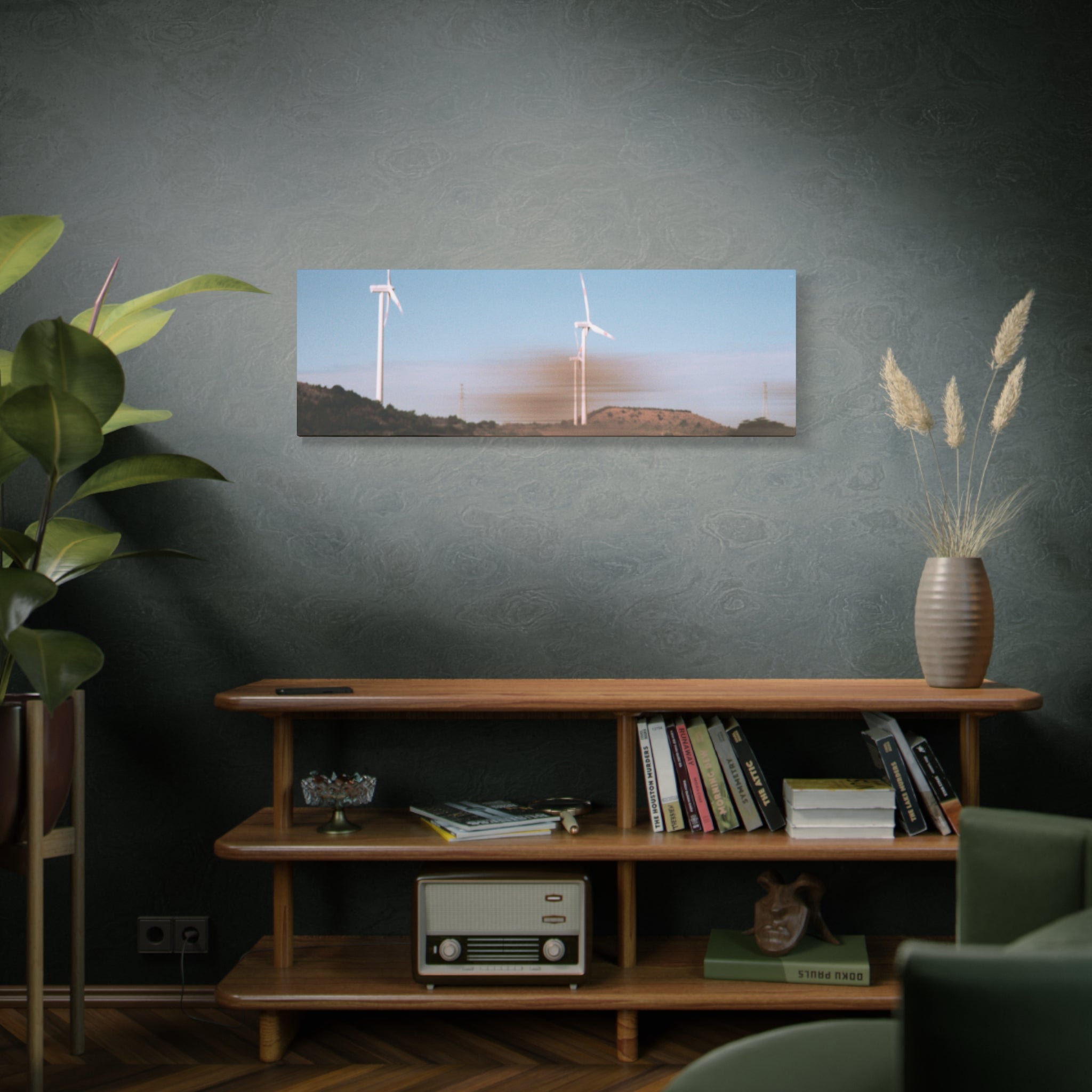 Jeju Winter Silver Grass Canvas Print
