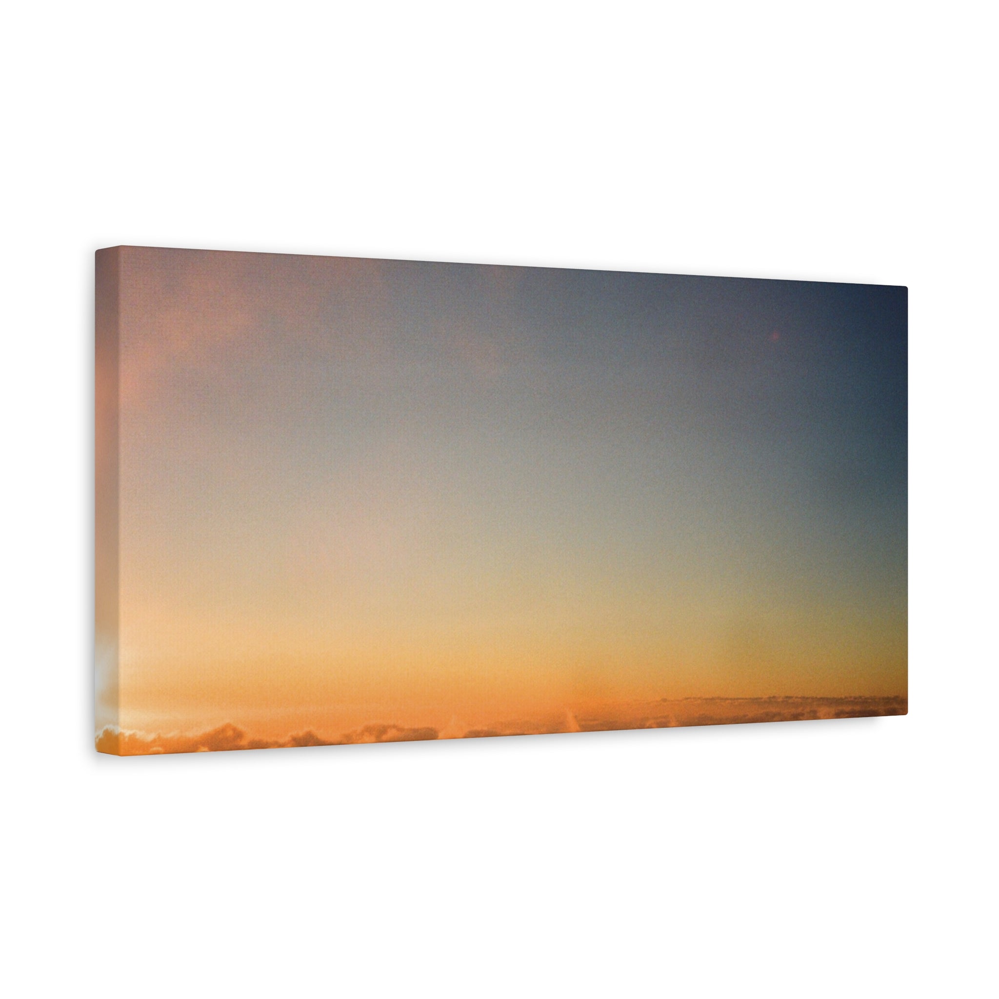 Jeju Hallasan New Year Sunrise Canvas Print