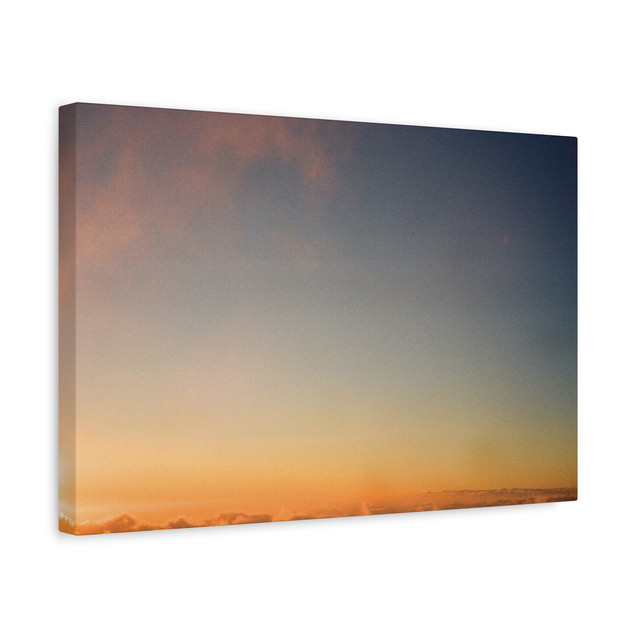 Jeju Hallasan New Year Sunrise Canvas Print — Stretched Matte 1.25"