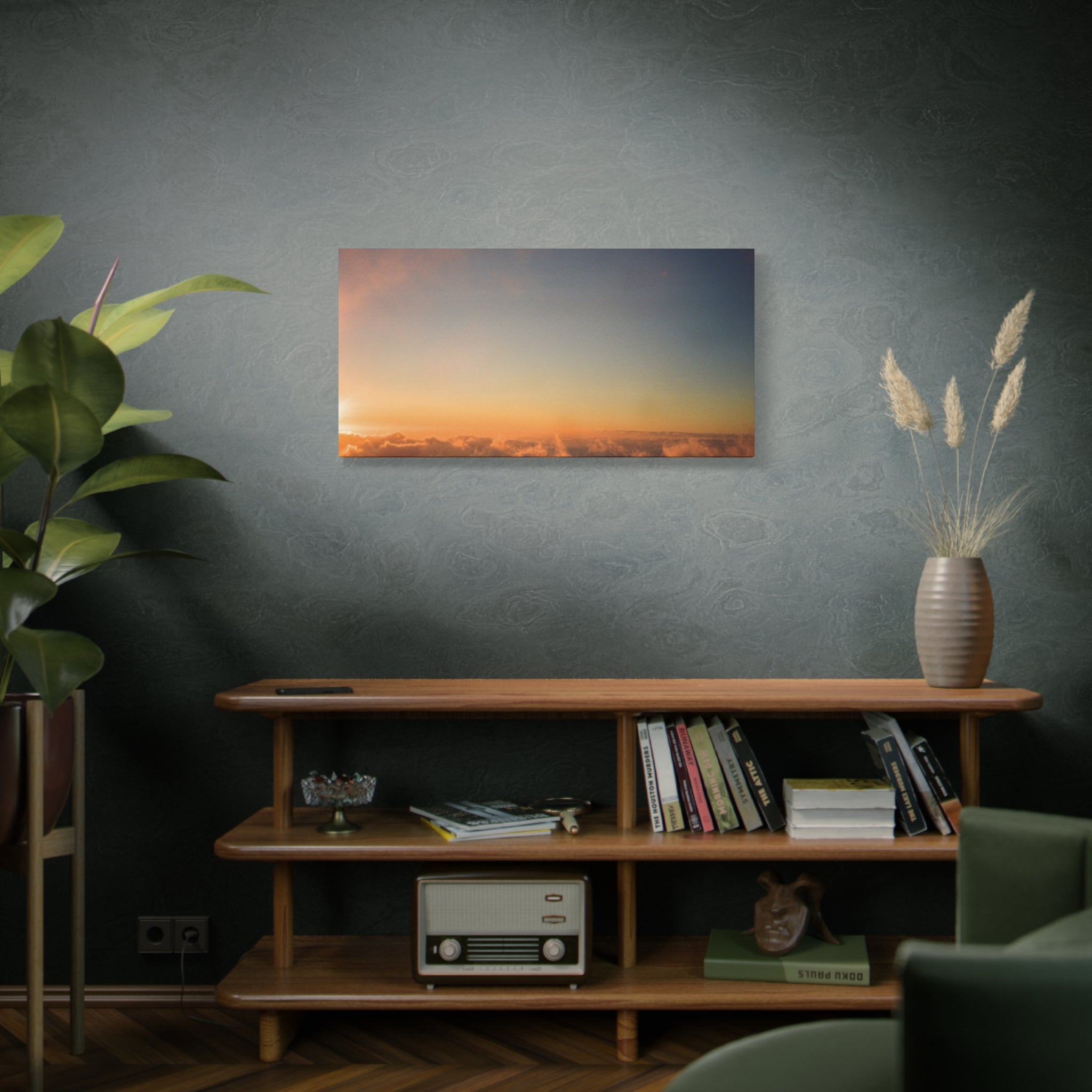 Jeju Hallasan New Year Sunrise Canvas Print