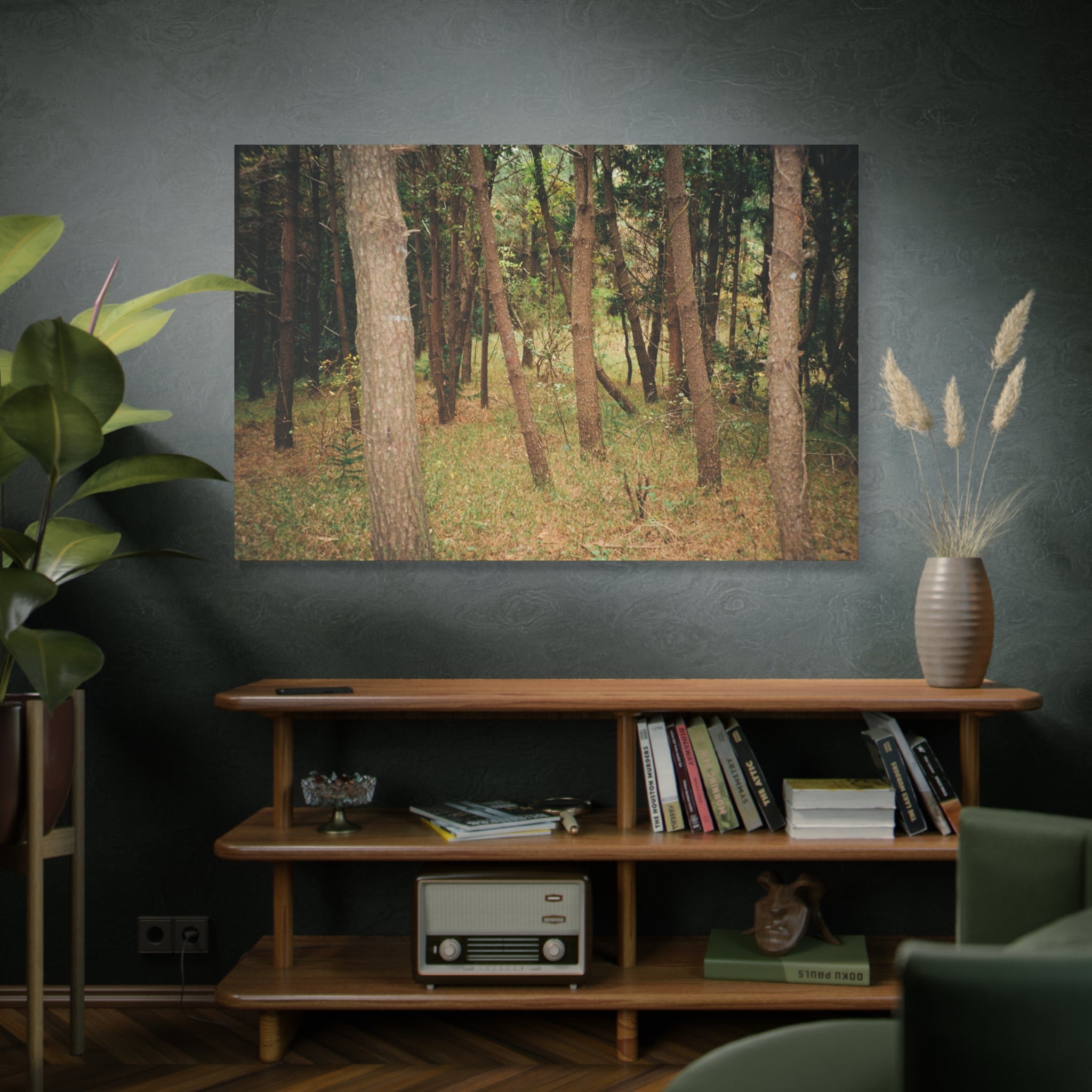 Jeju Gungdae Oreum Forest Canvas Print