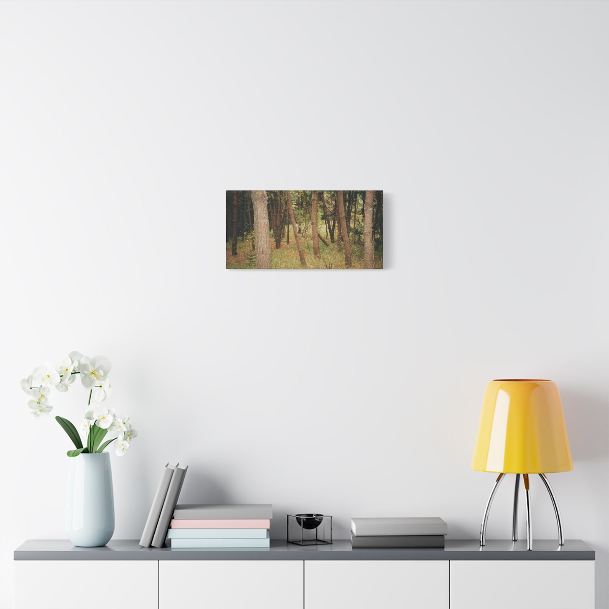 Jeju Gungdae Oreum Forest Canvas Print