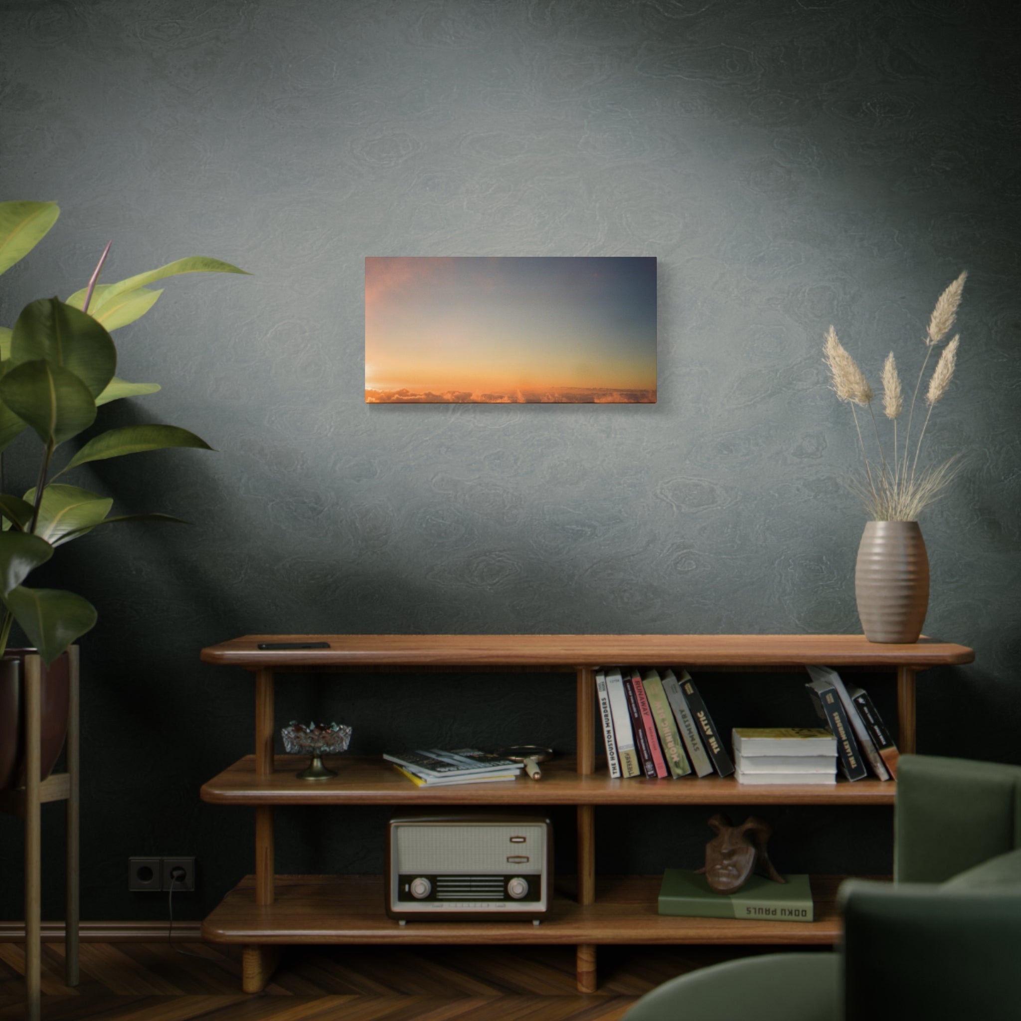 Jeju Hallasan New Year Sunrise Canvas Print