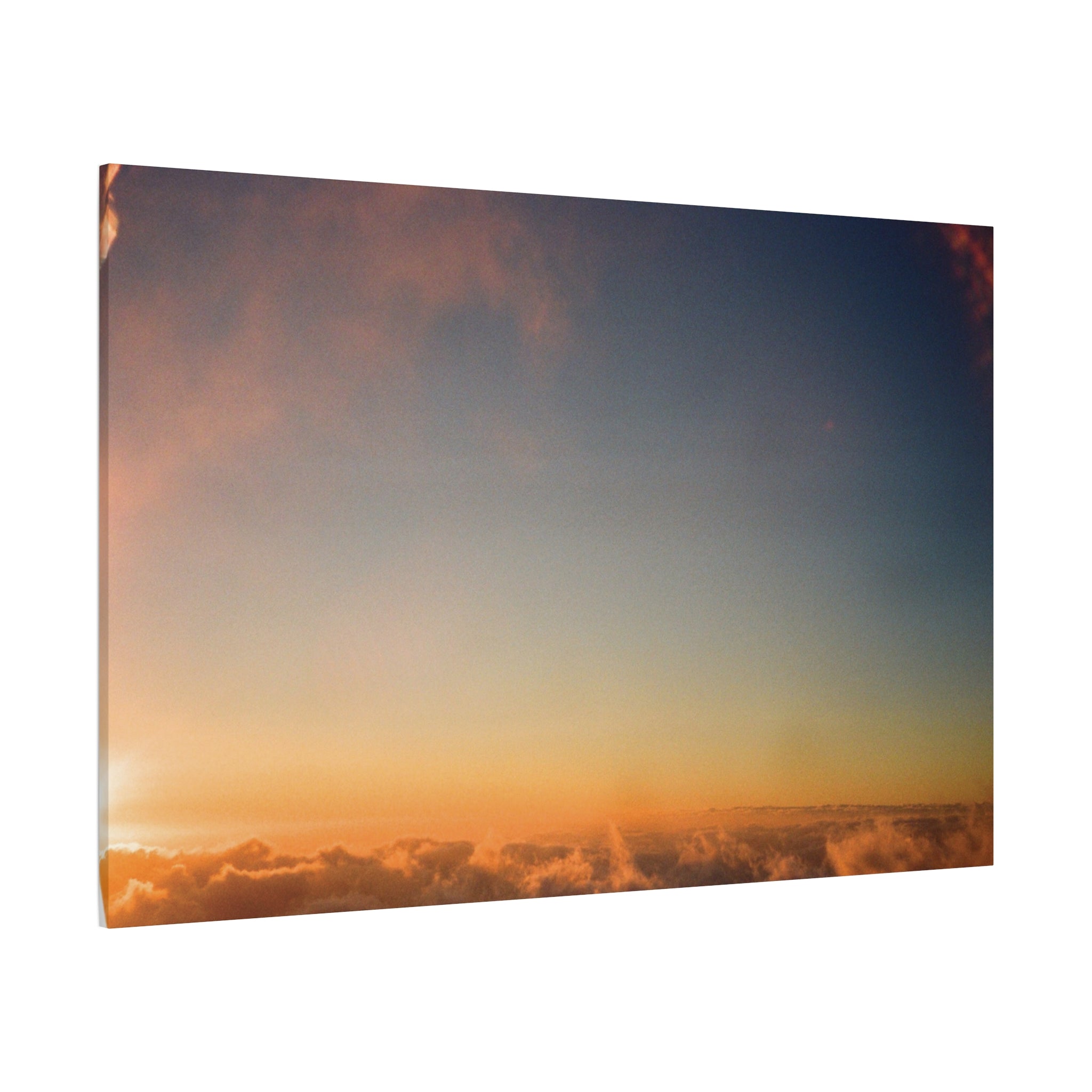 Jeju Hallasan New Year Sunrise Canvas Print