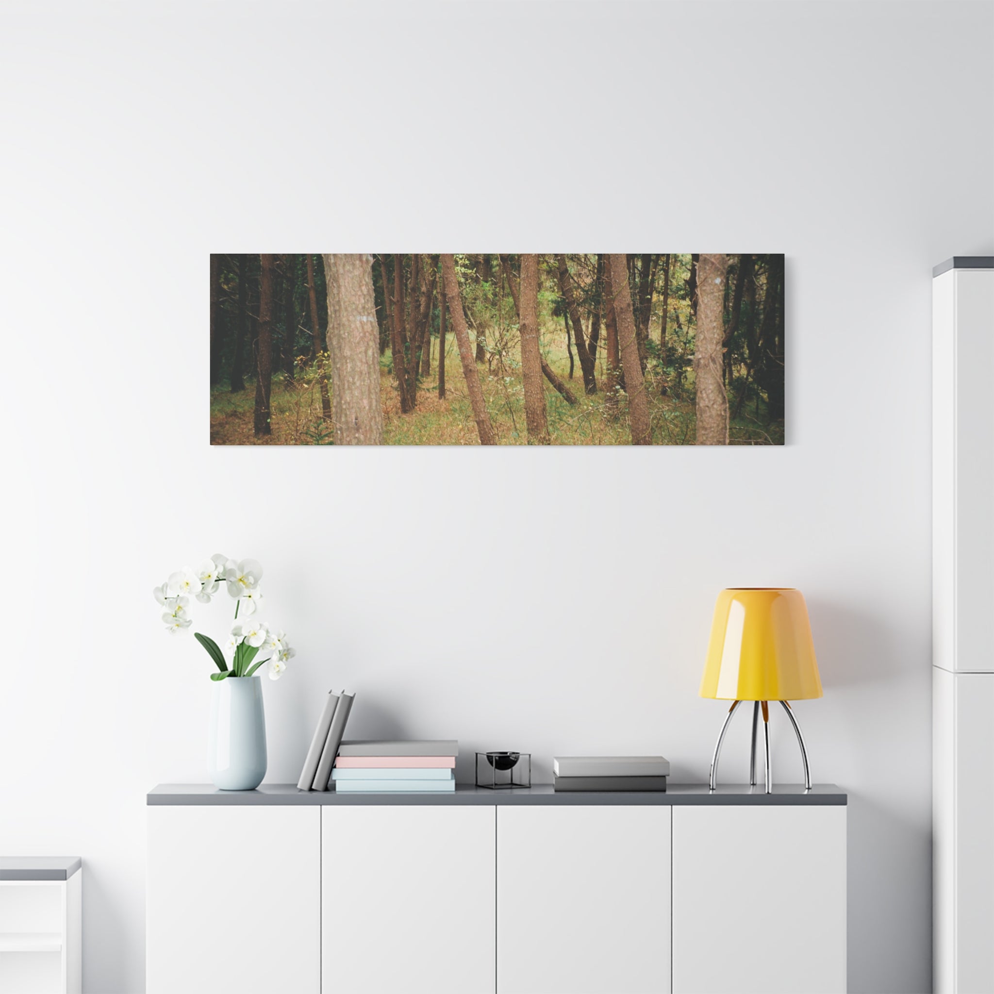 Jeju Gungdae Oreum Forest Canvas Print