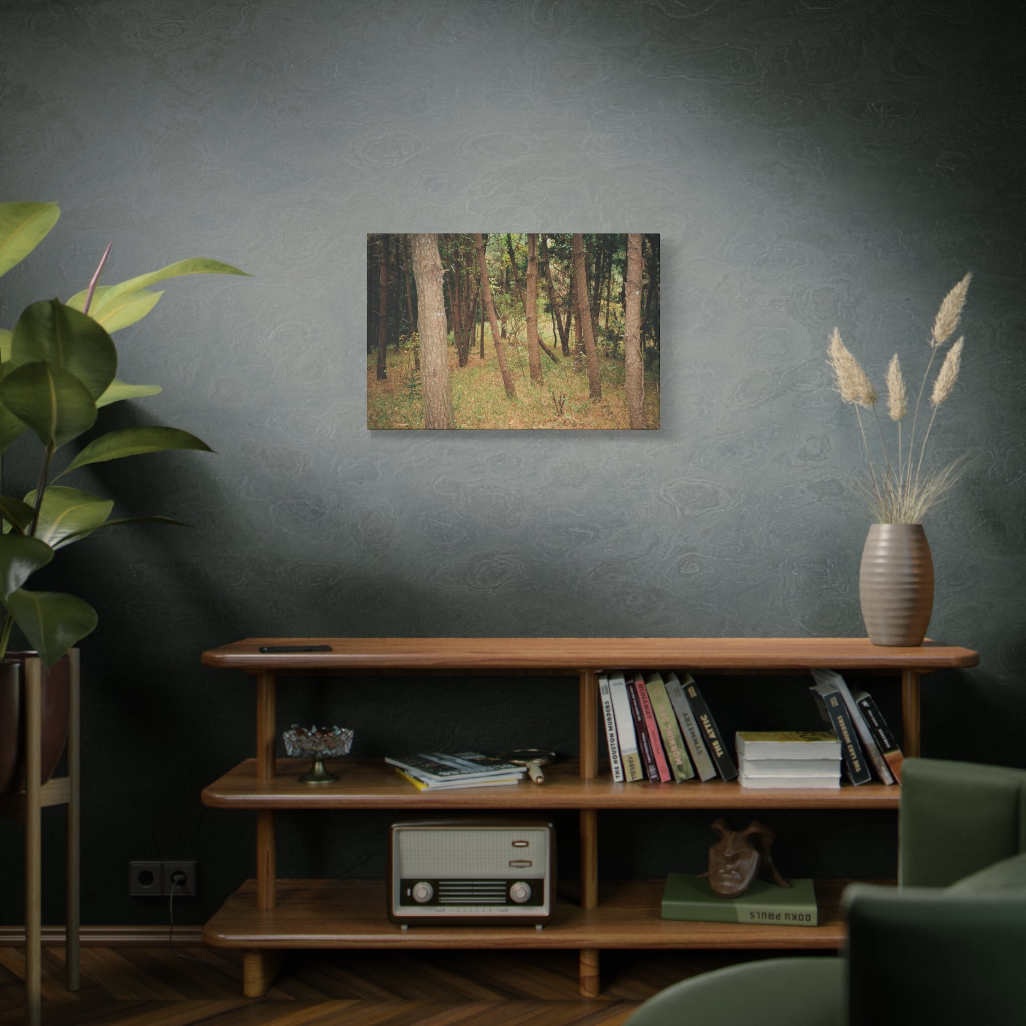 Jeju Gungdae Oreum Forest Canvas Print