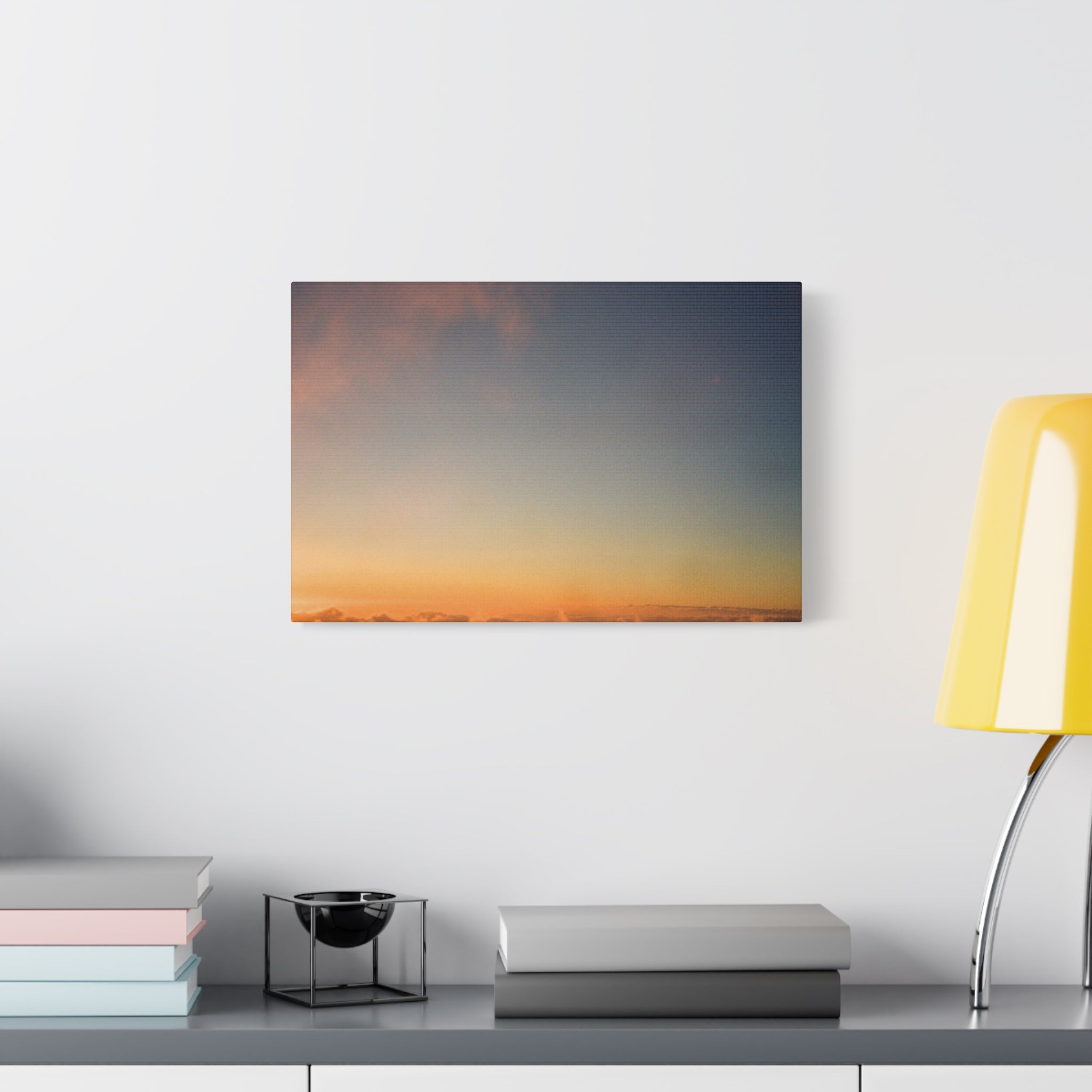 Jeju Hallasan New Year Sunrise Canvas Print