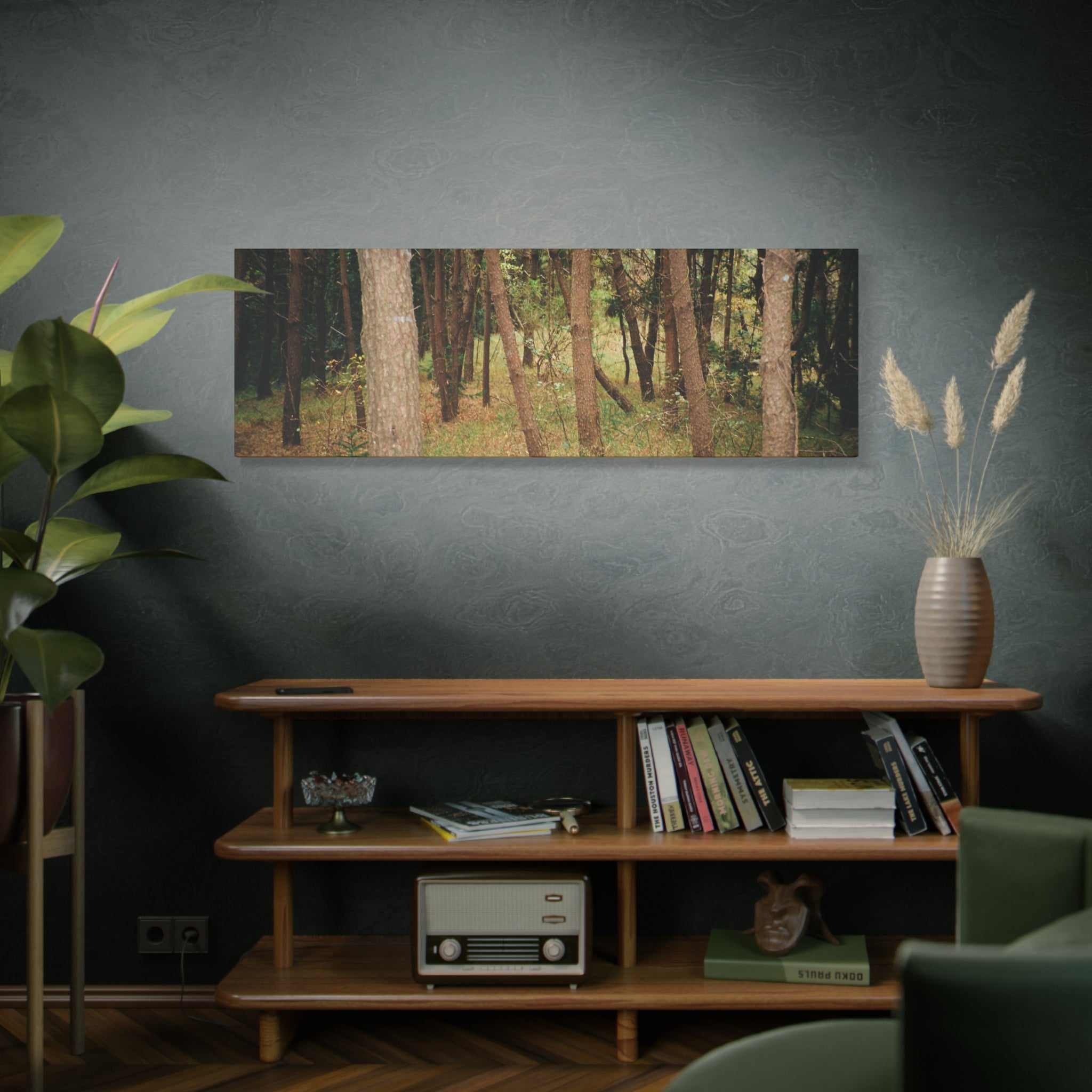 Jeju Gungdae Oreum Forest Canvas Print