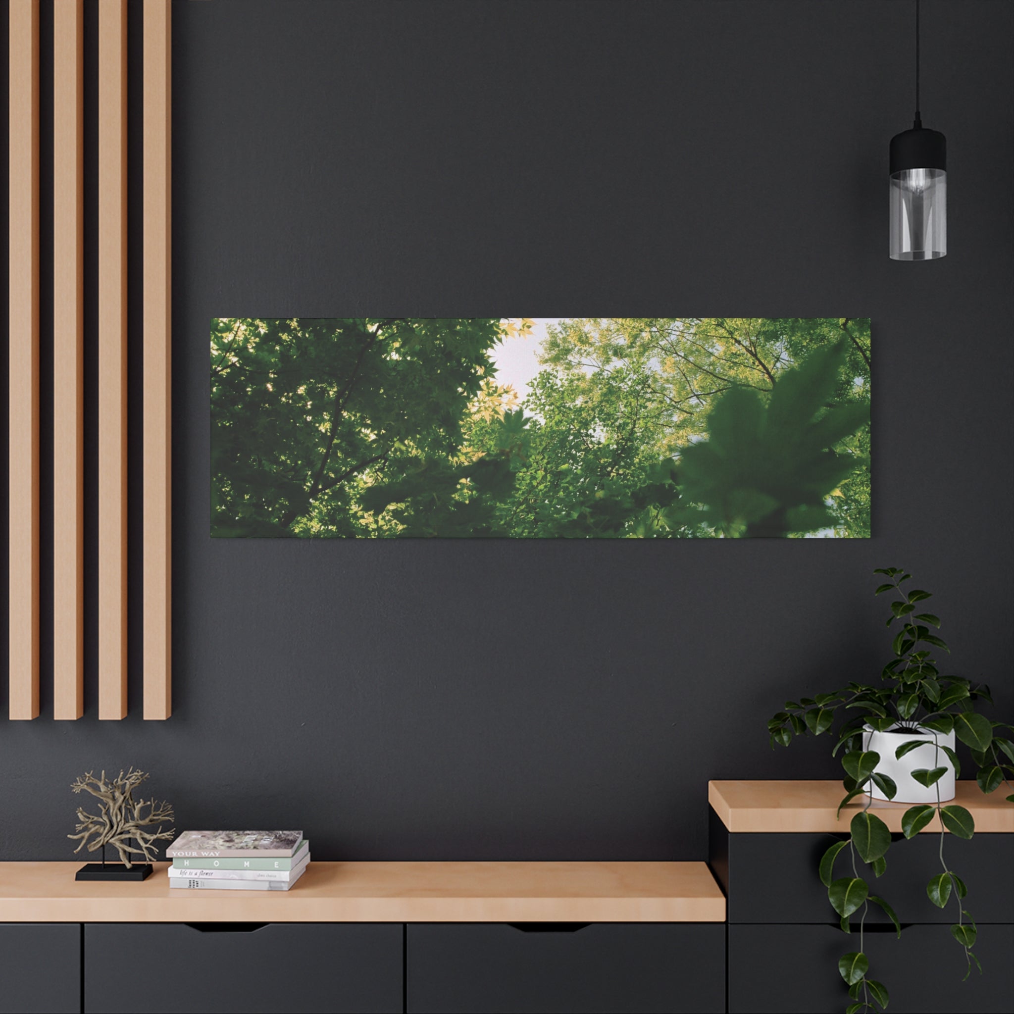 May Maple Leaves Canvas Print