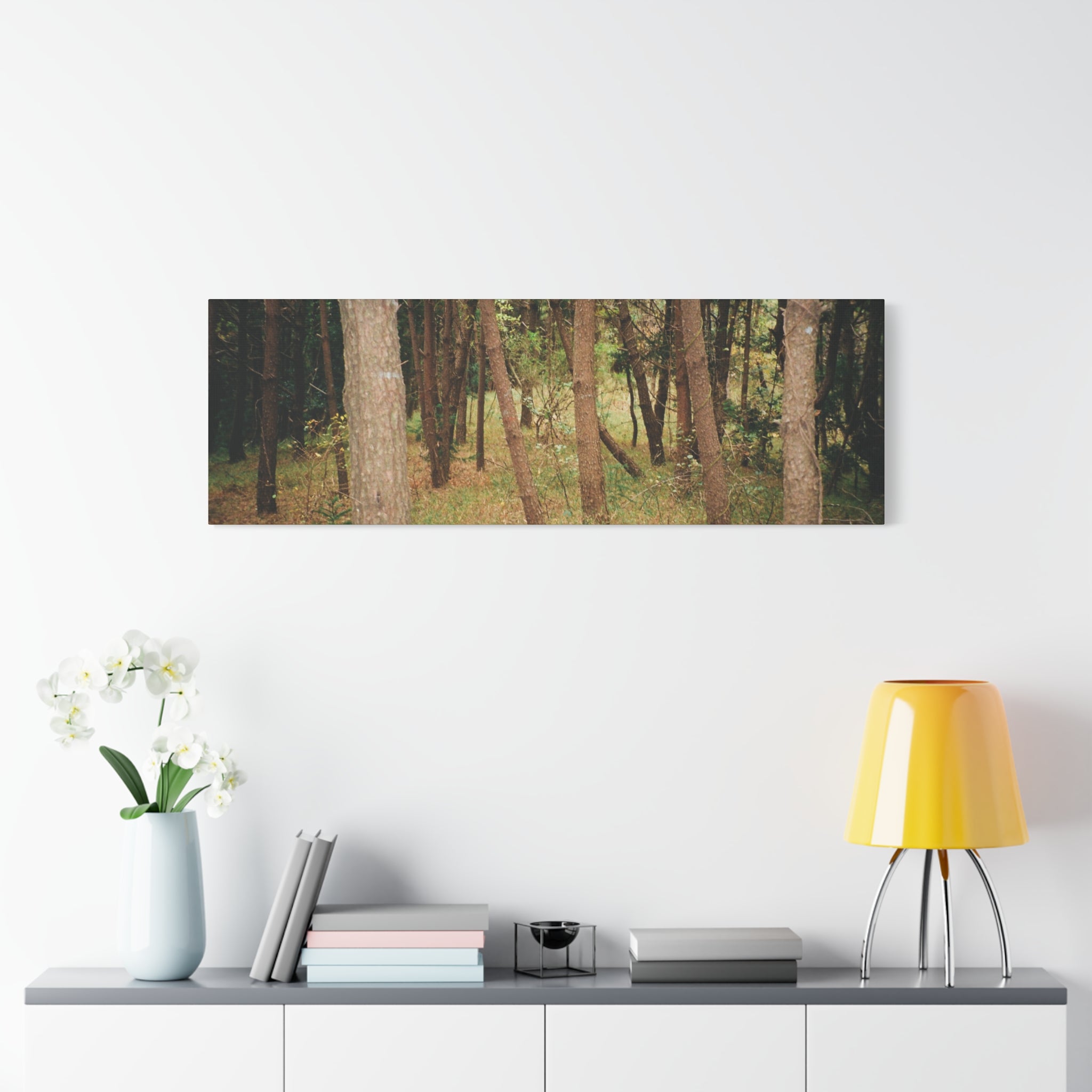 Jeju Gungdae Oreum Forest Canvas Print