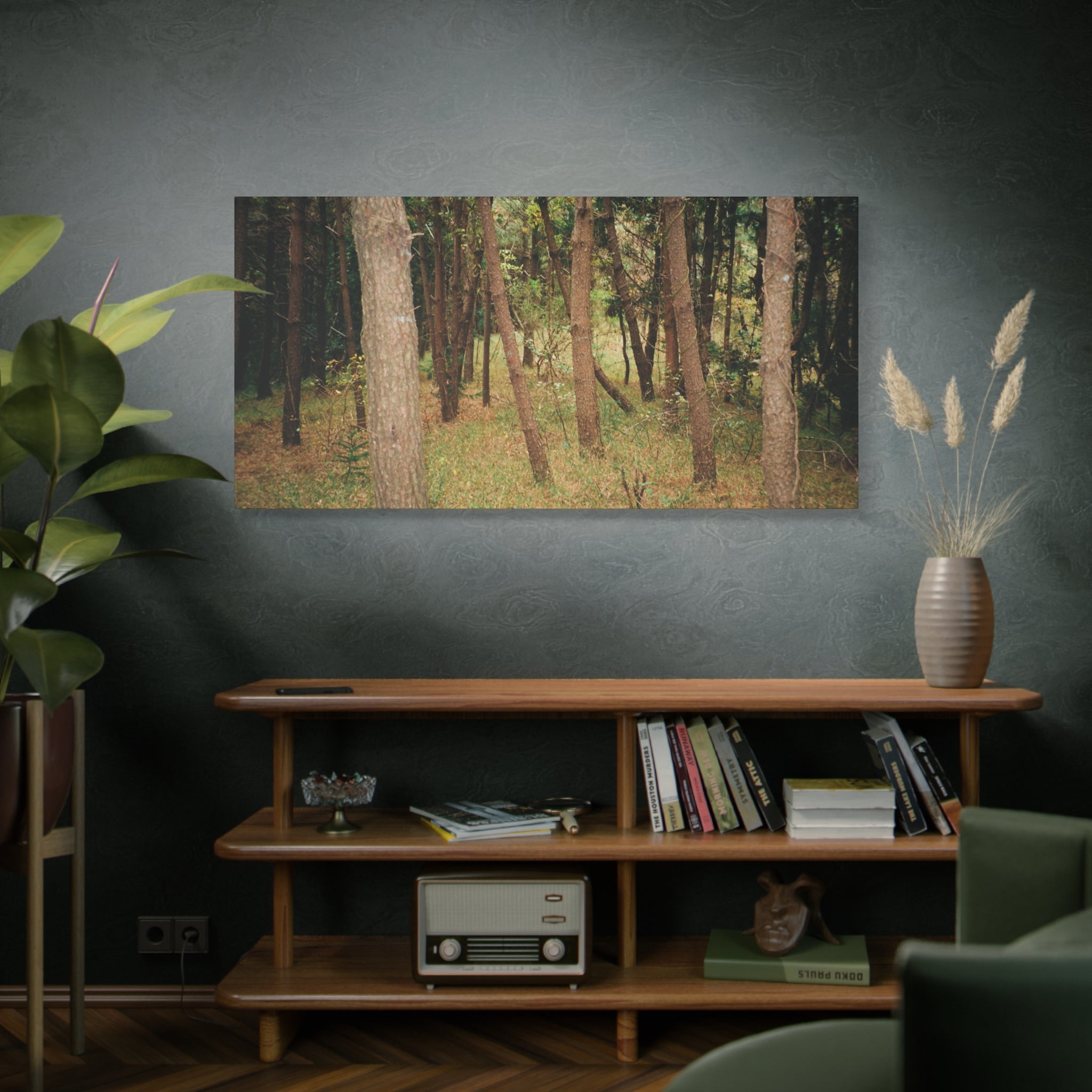 Jeju Gungdae Oreum Forest Canvas Print