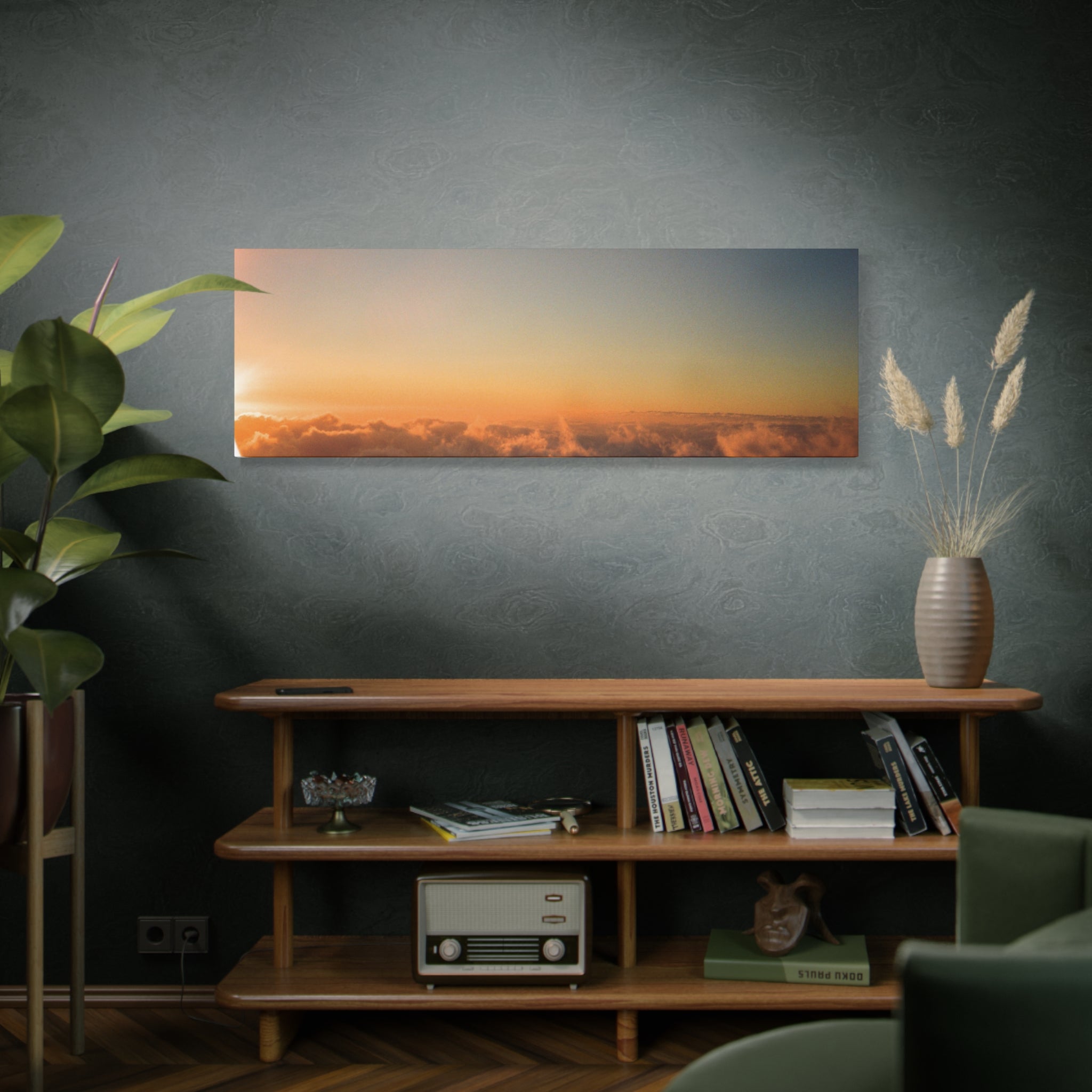 Jeju Hallasan New Year Sunrise Canvas Print