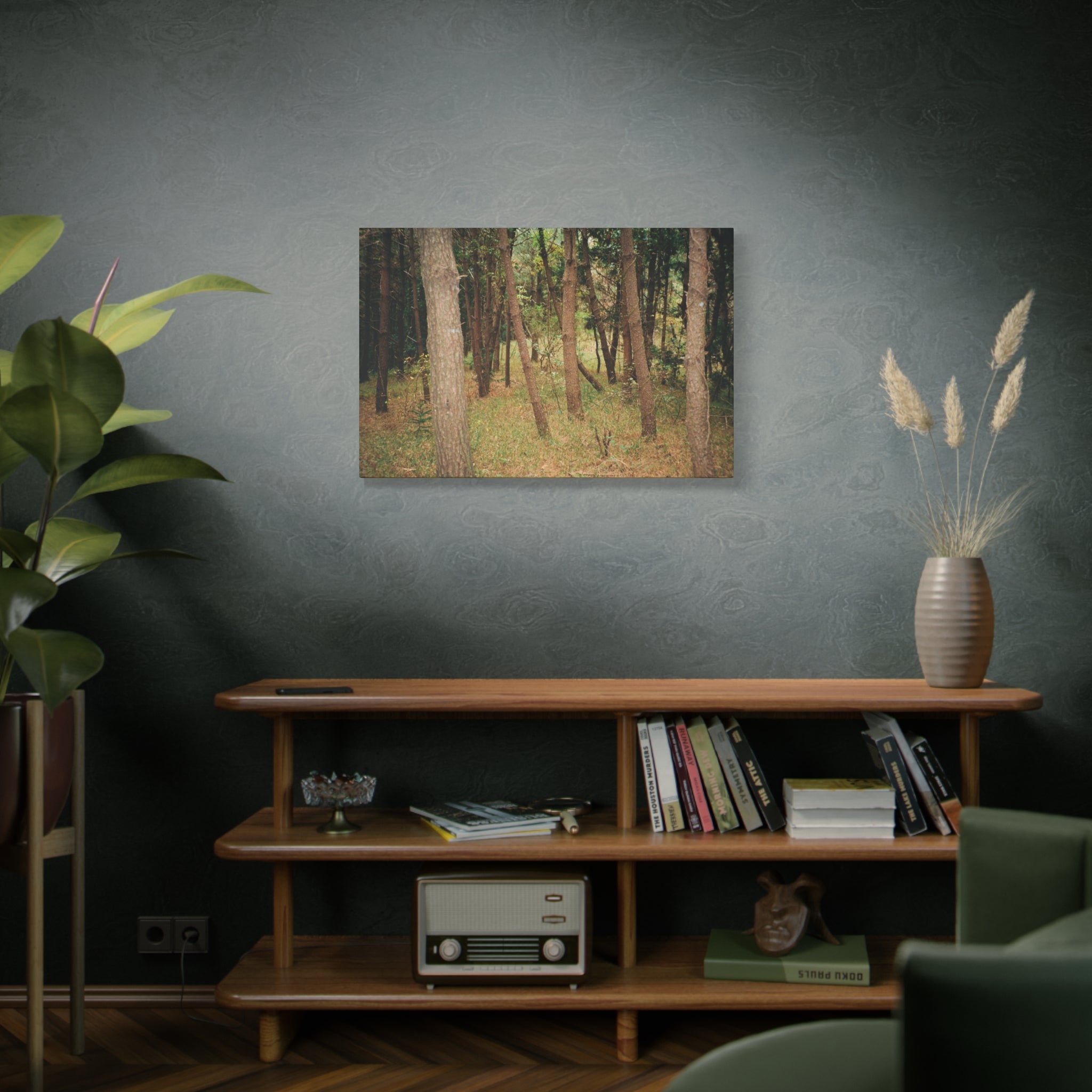 Jeju Gungdae Oreum Forest Canvas Print