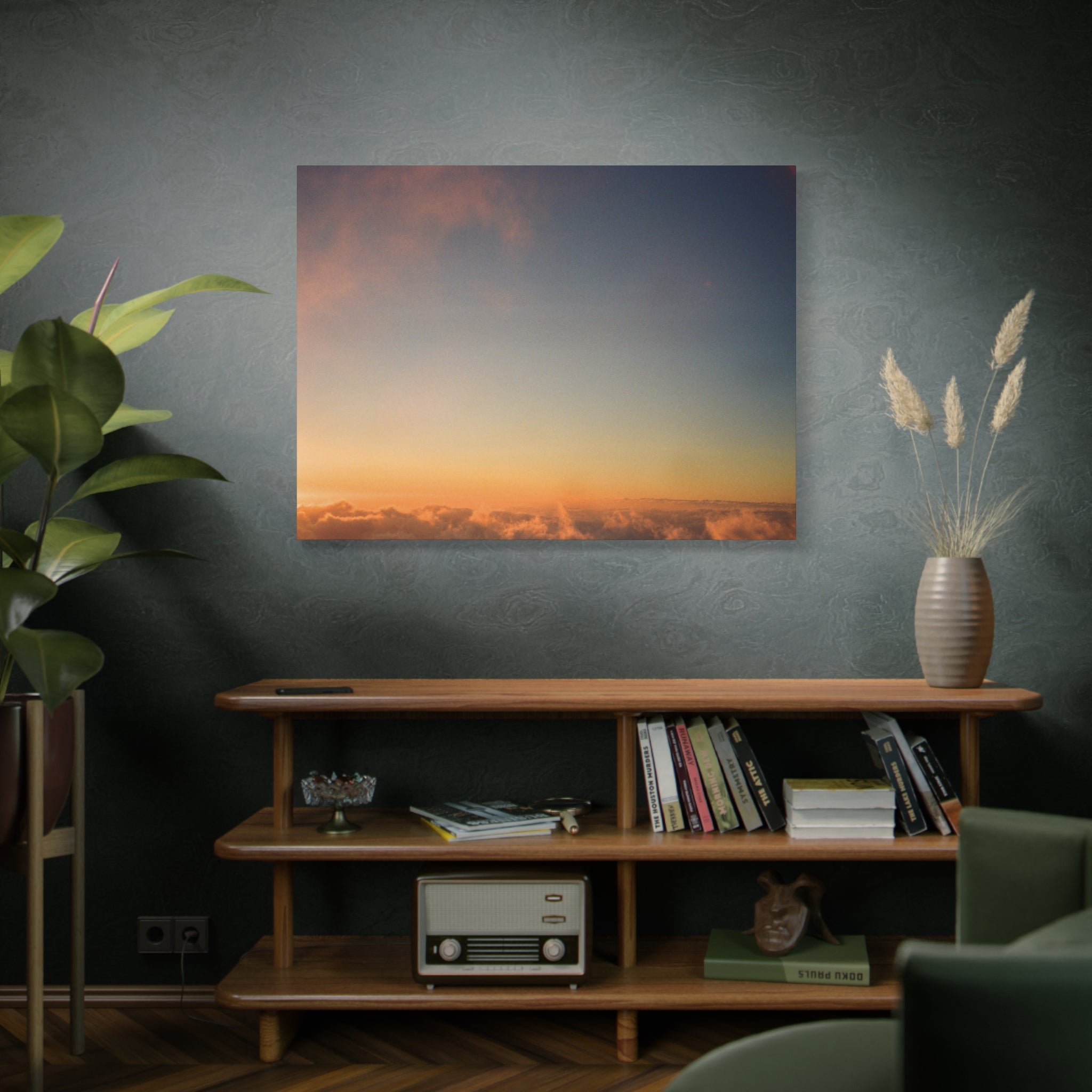 Jeju Hallasan New Year Sunrise Canvas Print