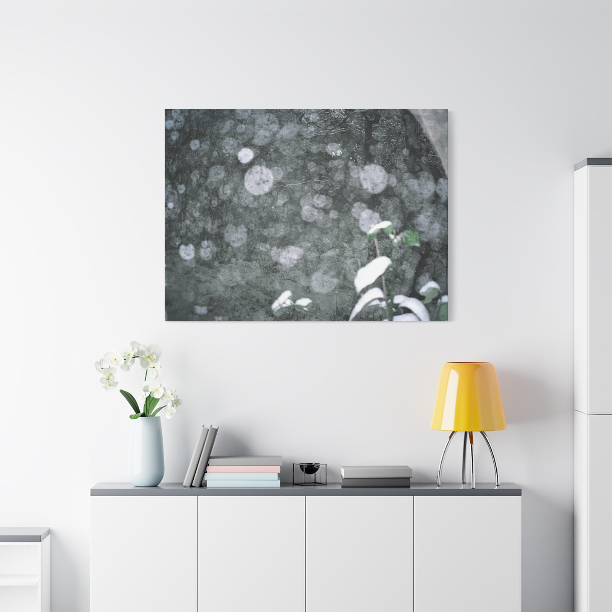 Jeju Snowy Gotjawal Forest Canvas Print