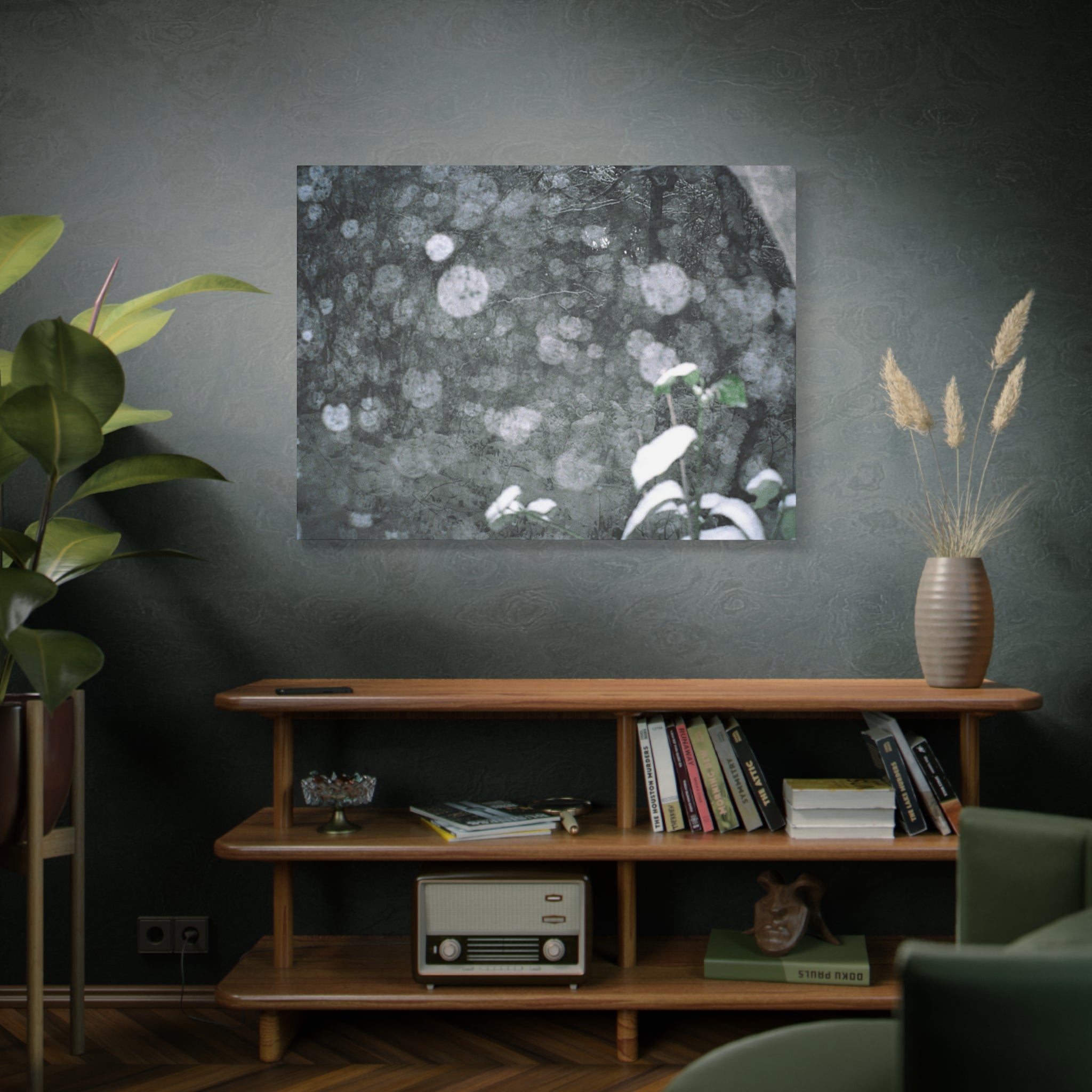 Jeju Snowy Gotjawal Forest Canvas Print
