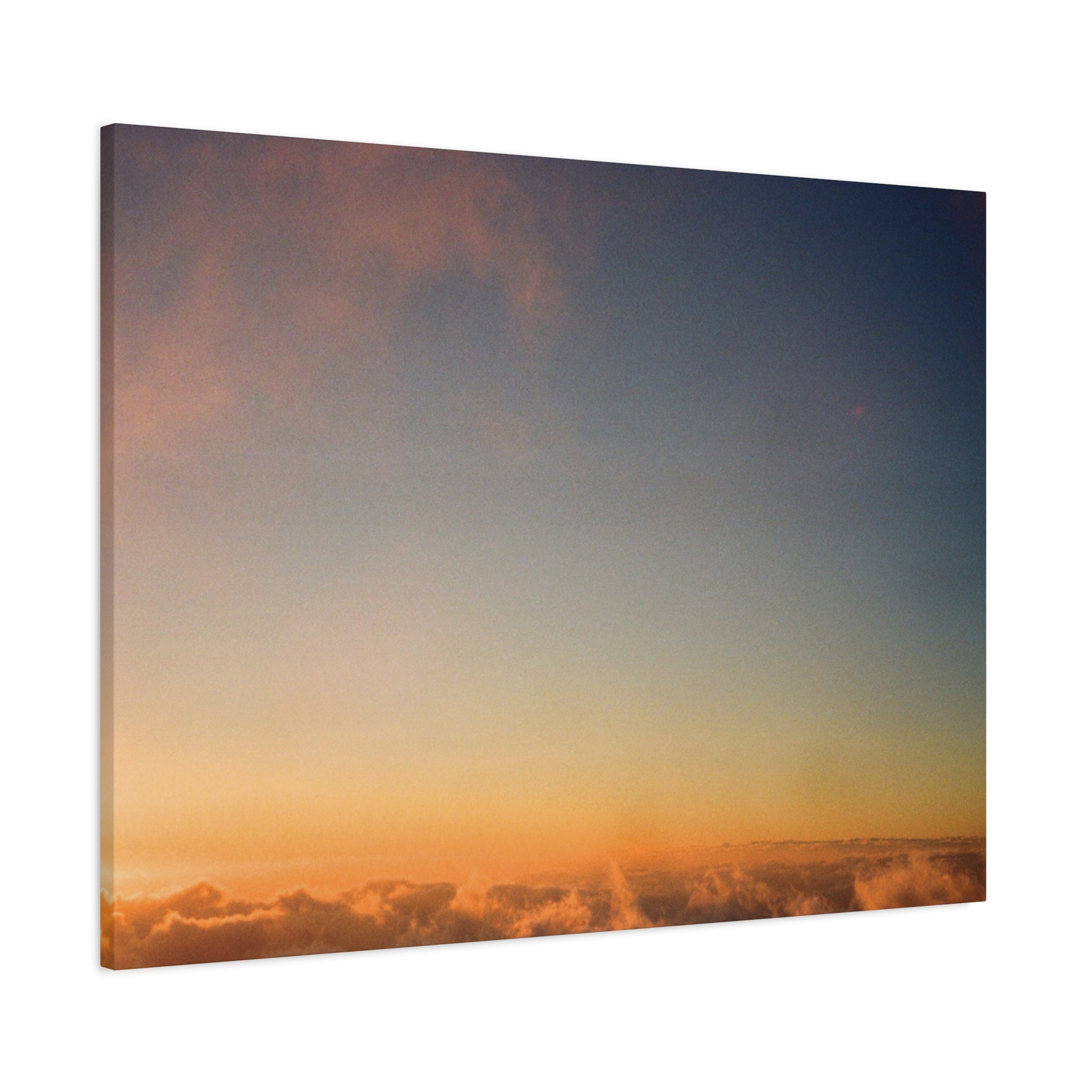 Jeju Hallasan New Year Sunrise Canvas Print