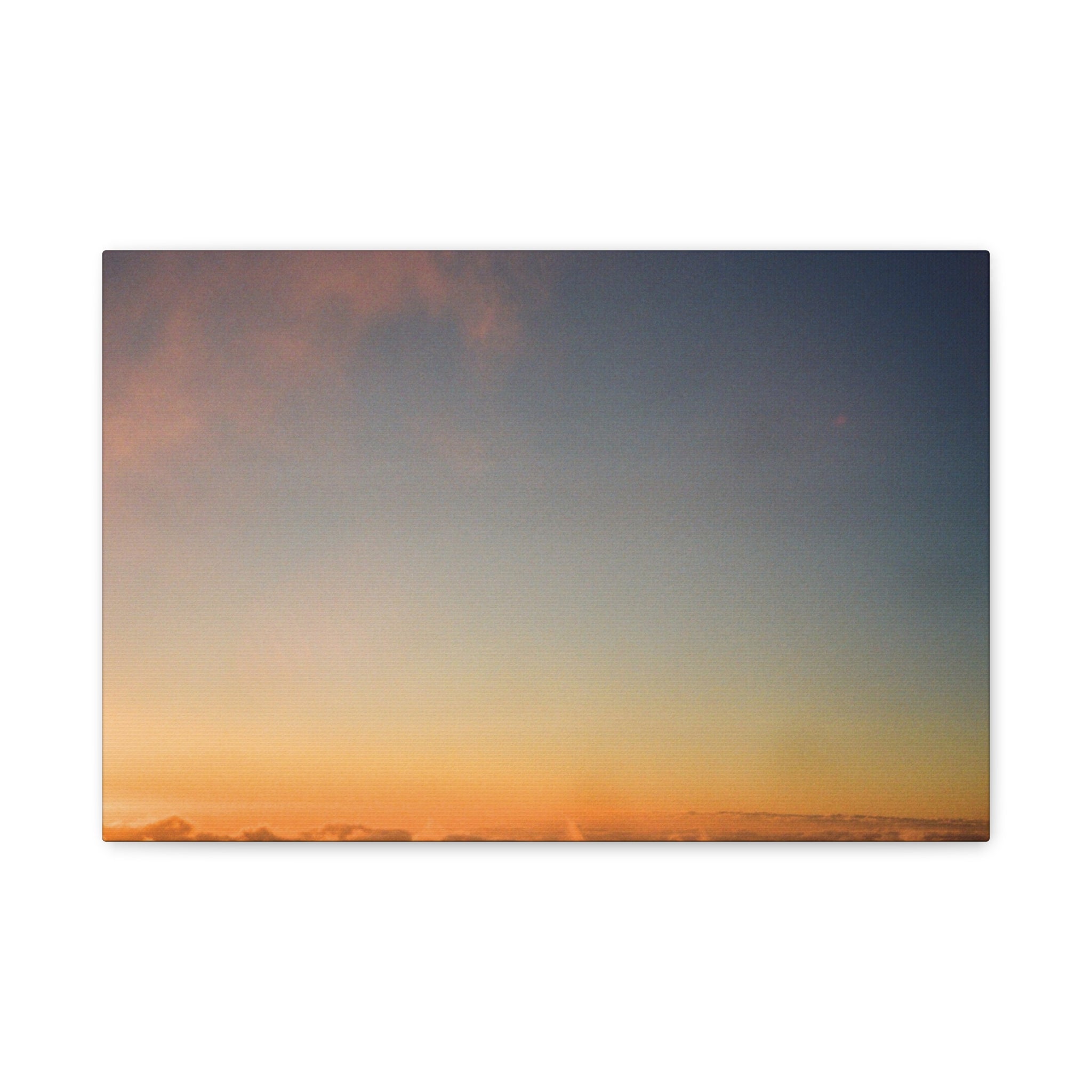 Jeju Hallasan New Year Sunrise Canvas Print